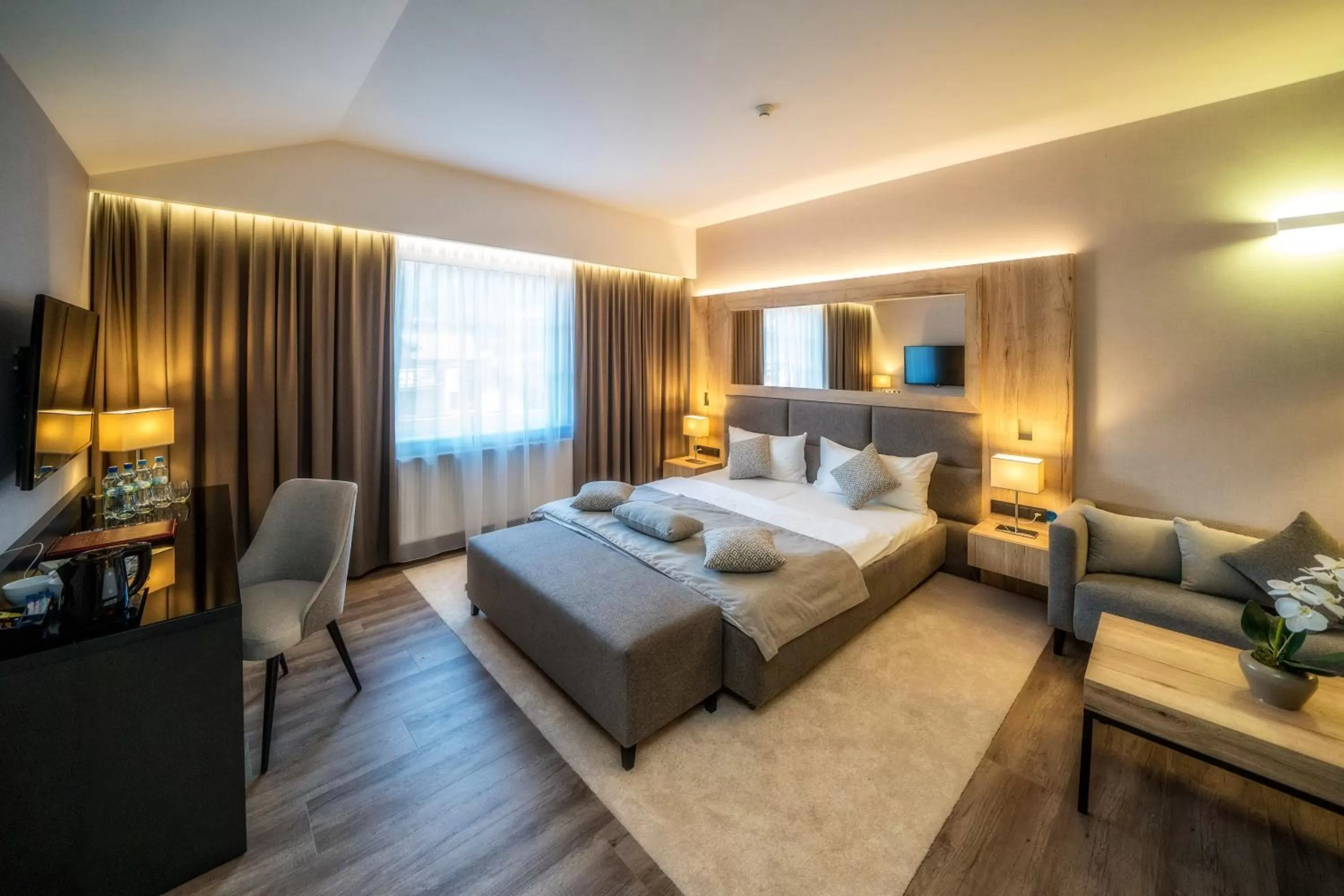 Photo of the whole room, Bed in Hotel META Resort & Vine SPA