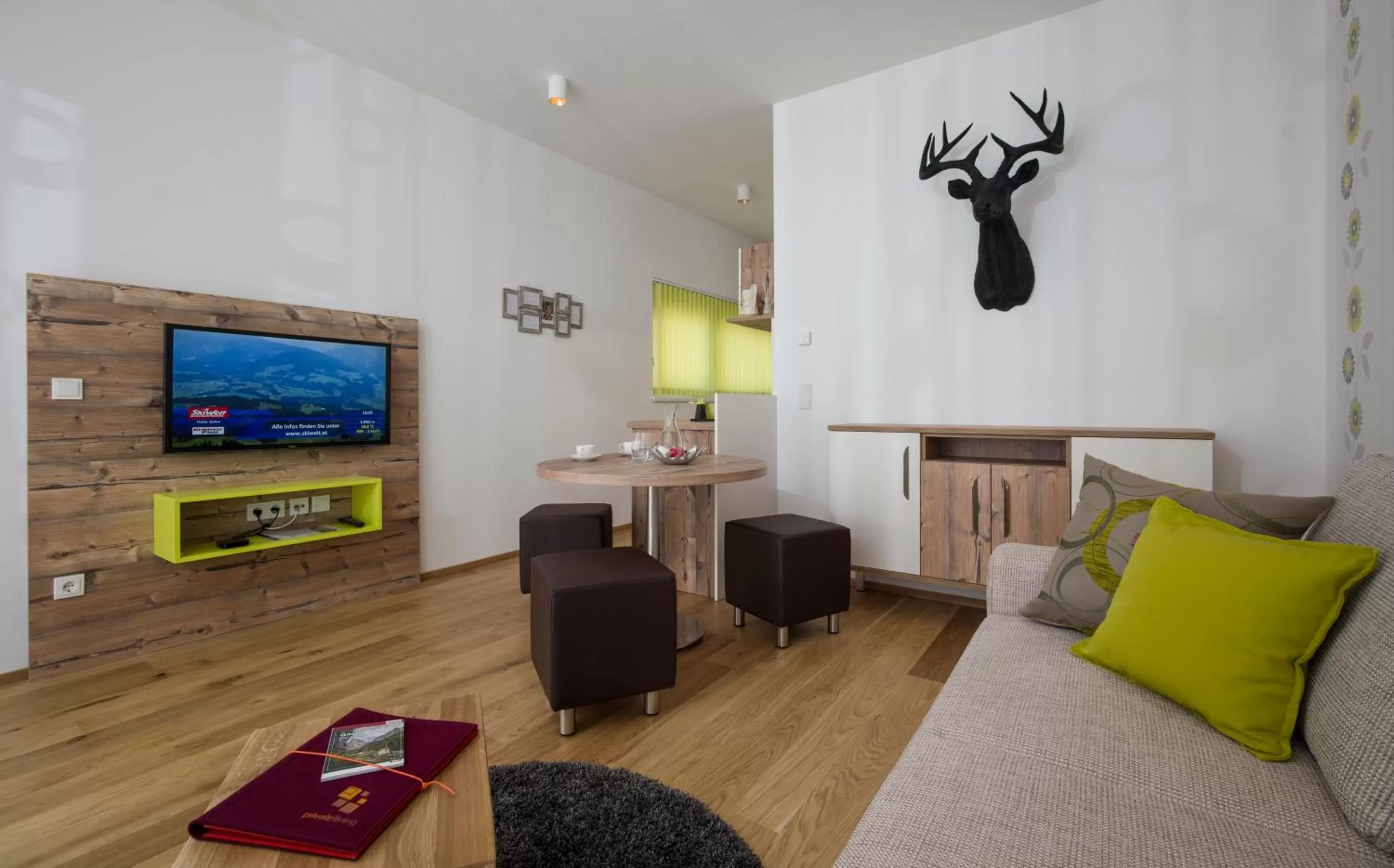 Living room, Room Photo in Private Living Apartments