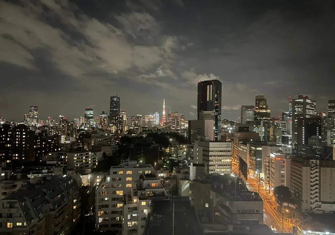 Night, City View in APA Hotel Shinagawa Sengakuji Eki-Mae