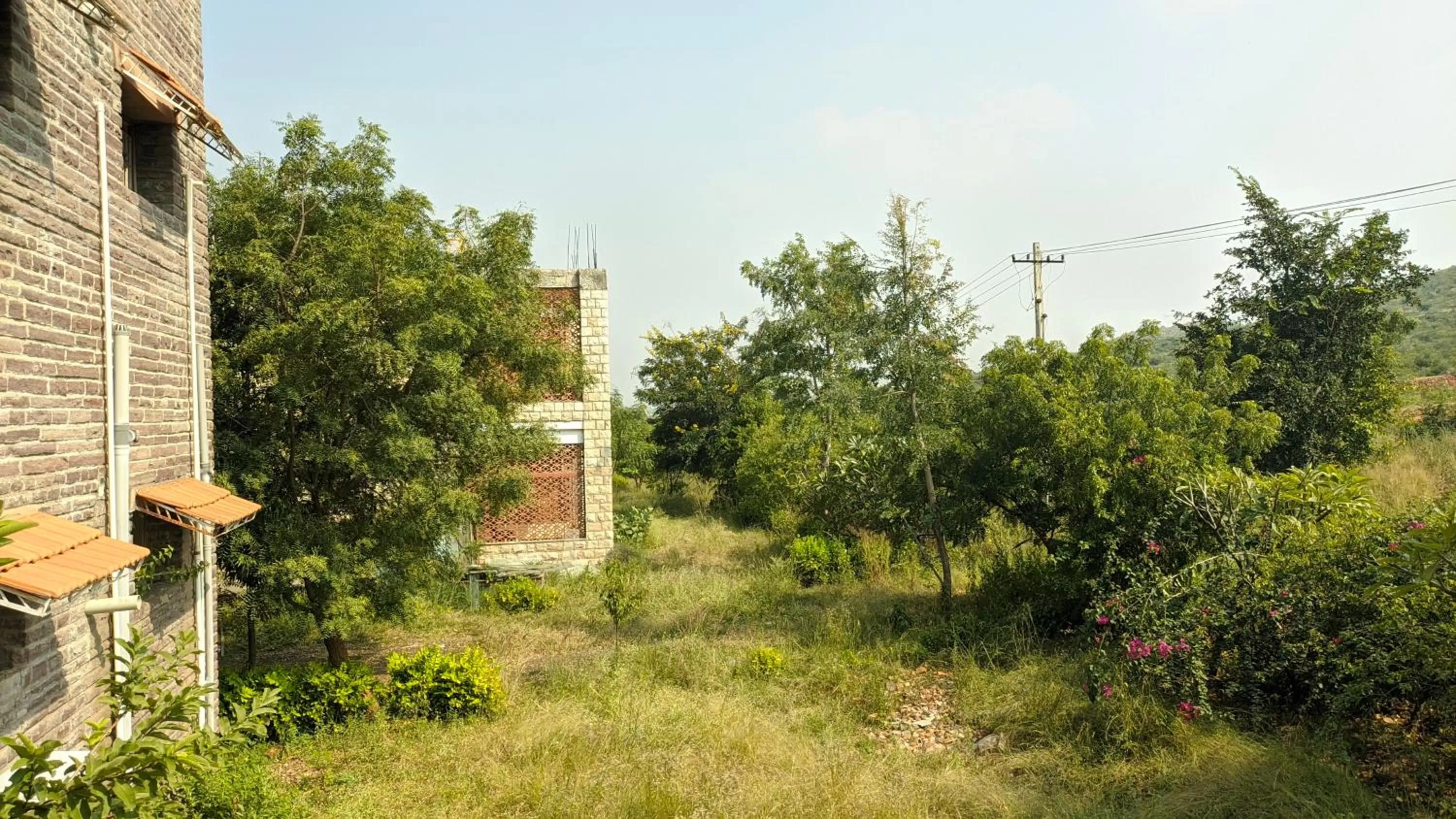 Garden view in Kanthi Resorts Badami
