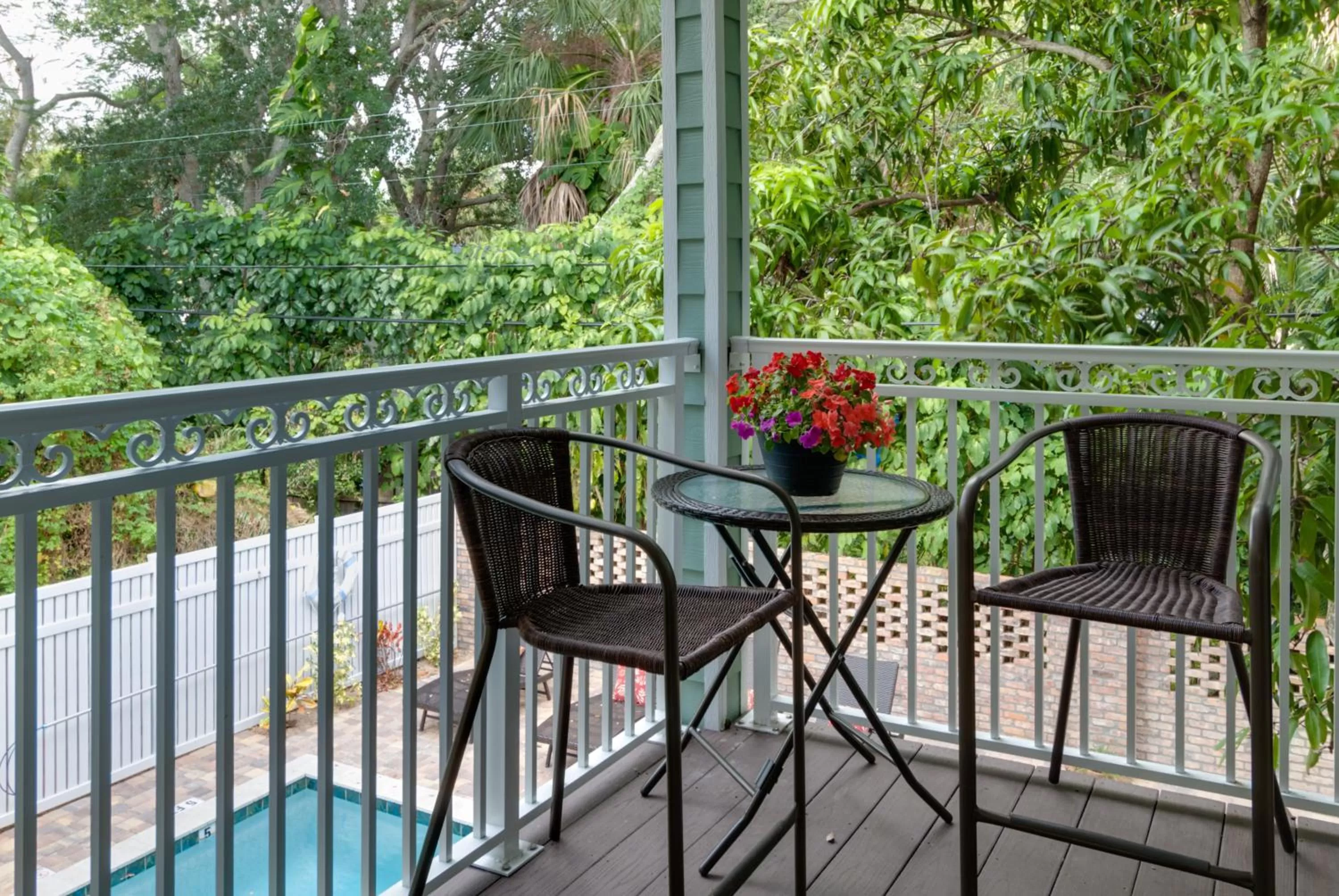 Balcony/Terrace in SeaGlass Inn Bed and Breakfast