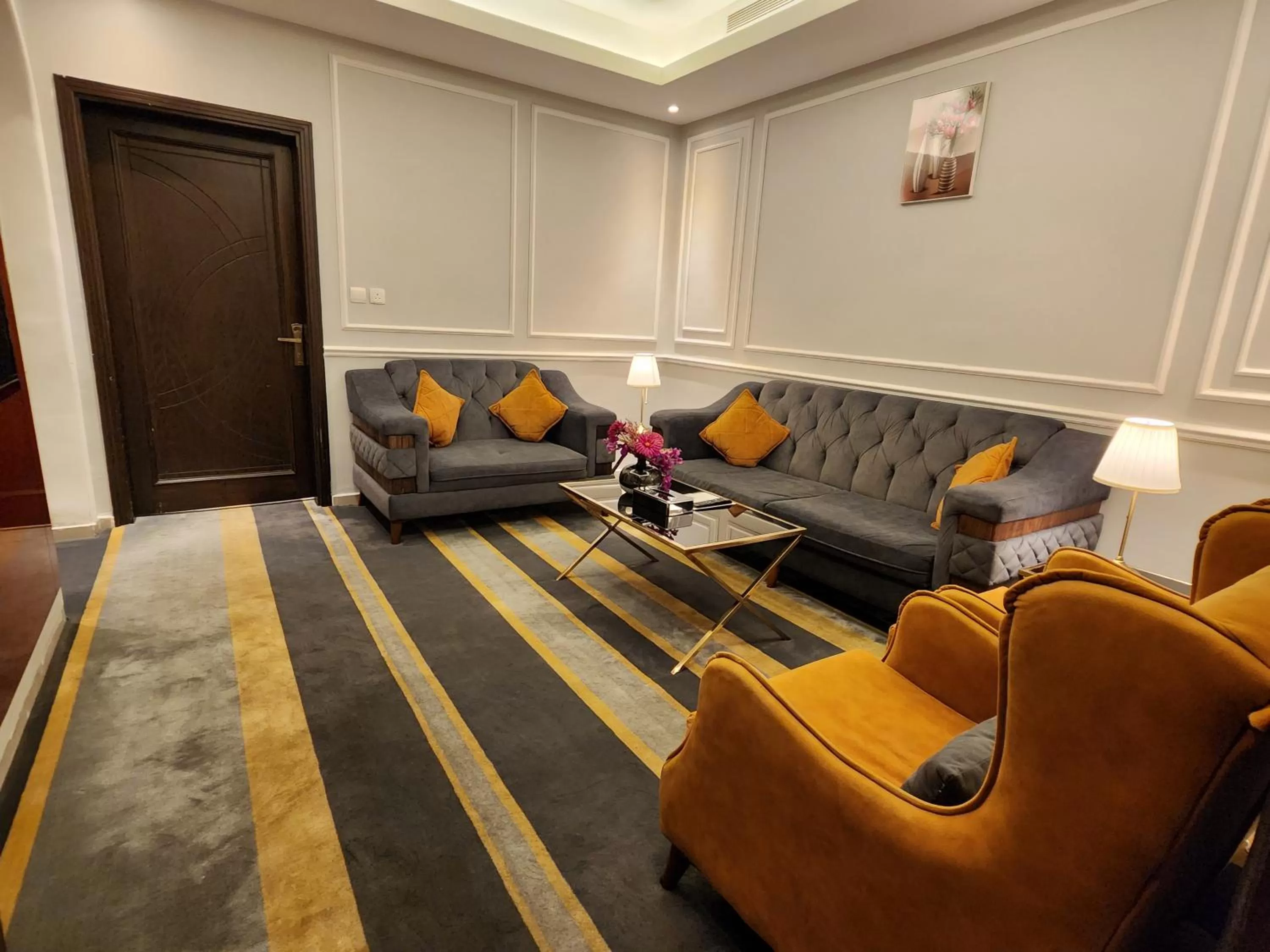Living room in Rasis Serviced Apartments