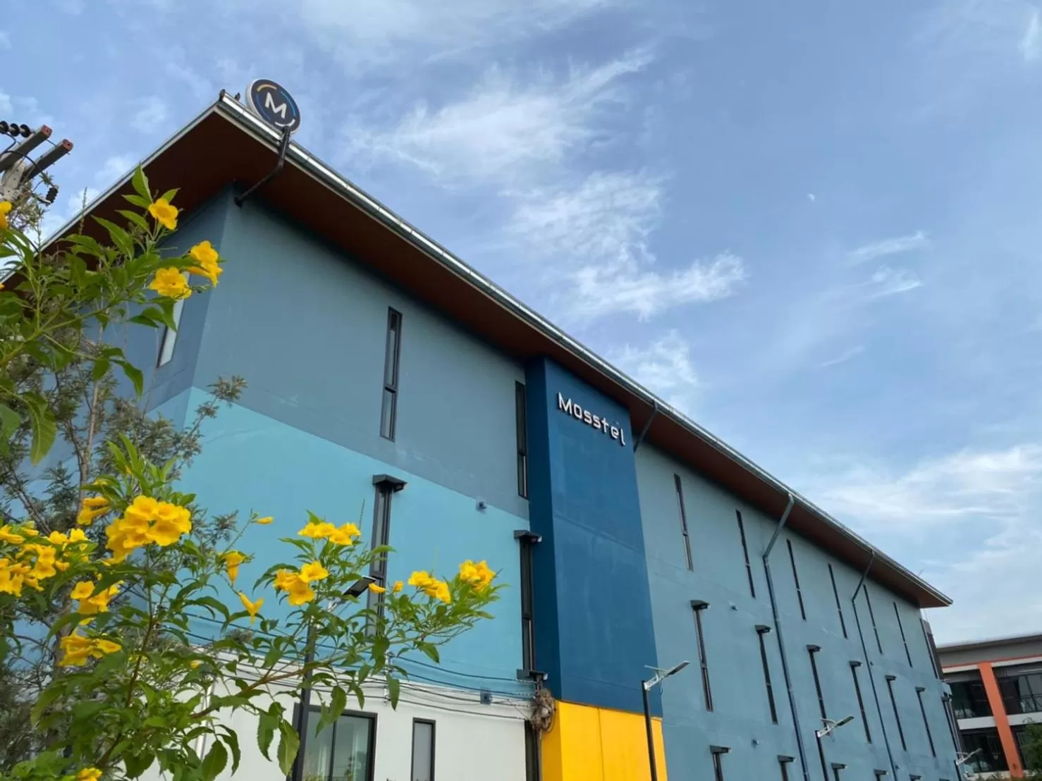 Property logo or sign in Mosstel