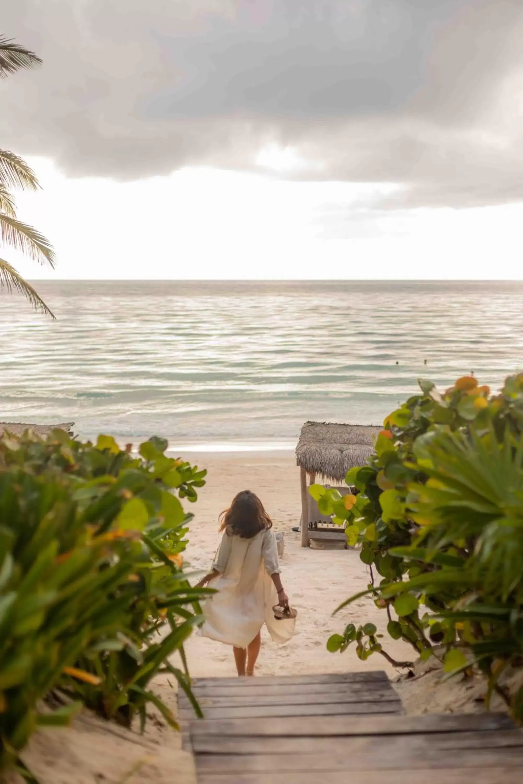 Beach in Encantada Tulum