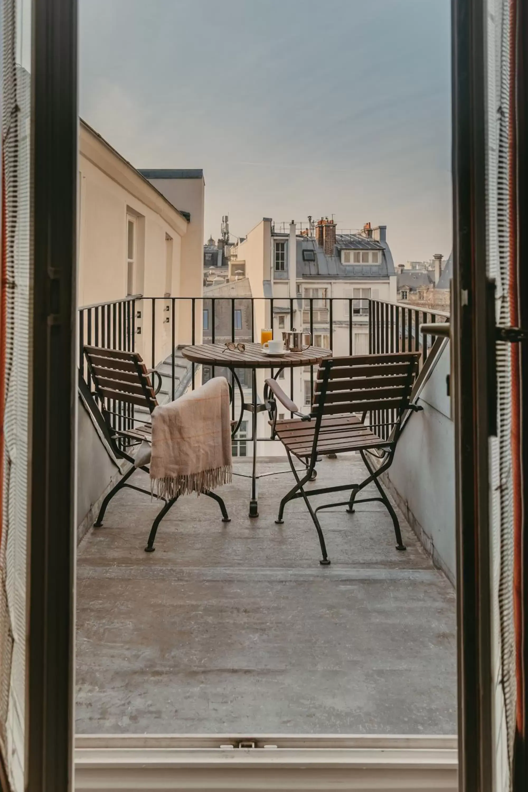 Balcony/Terrace in Hôtel d'Orsay - Esprit de France