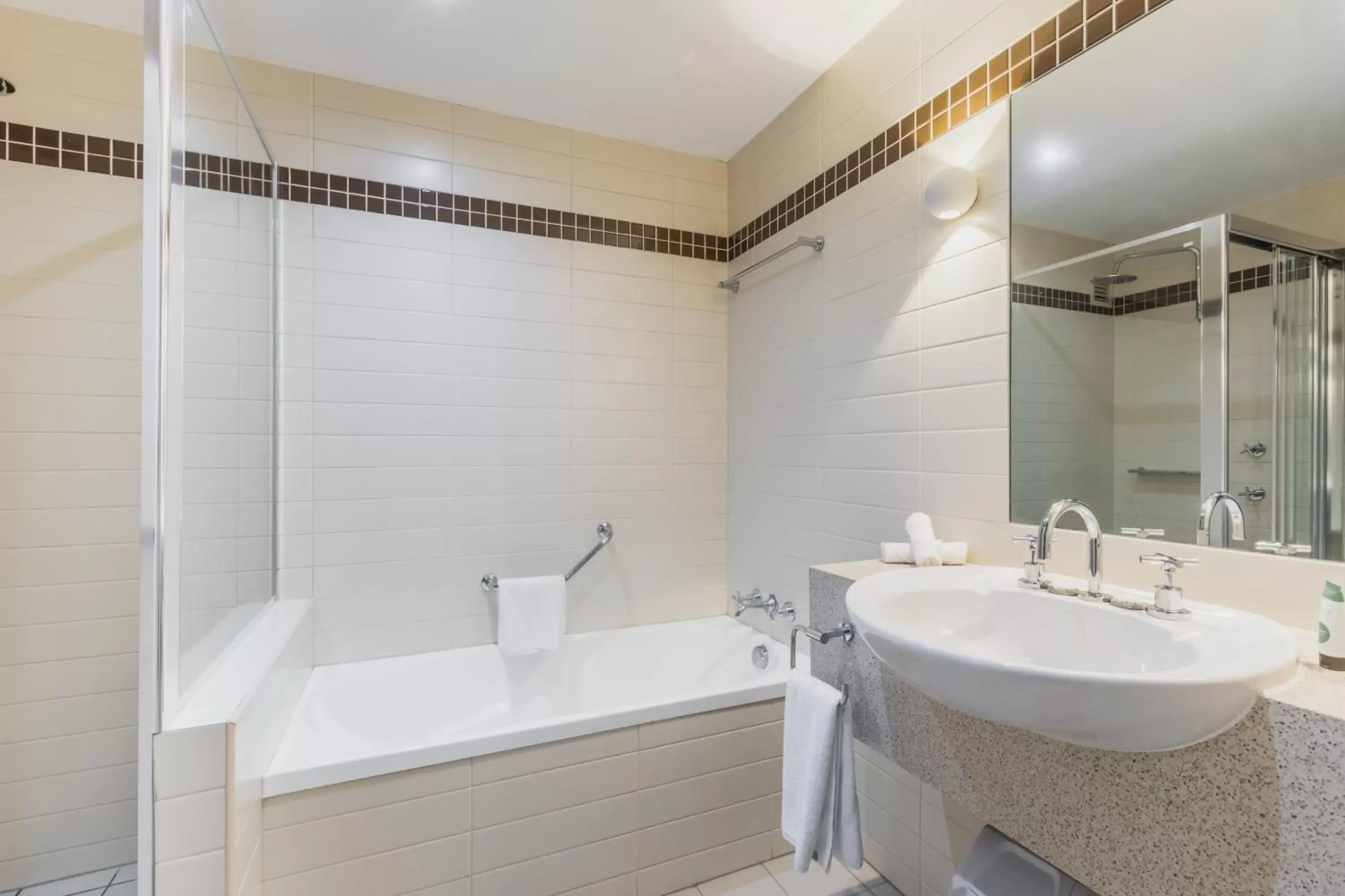 Bathroom in Mermaid Waters Hotel by Nightcap Plus