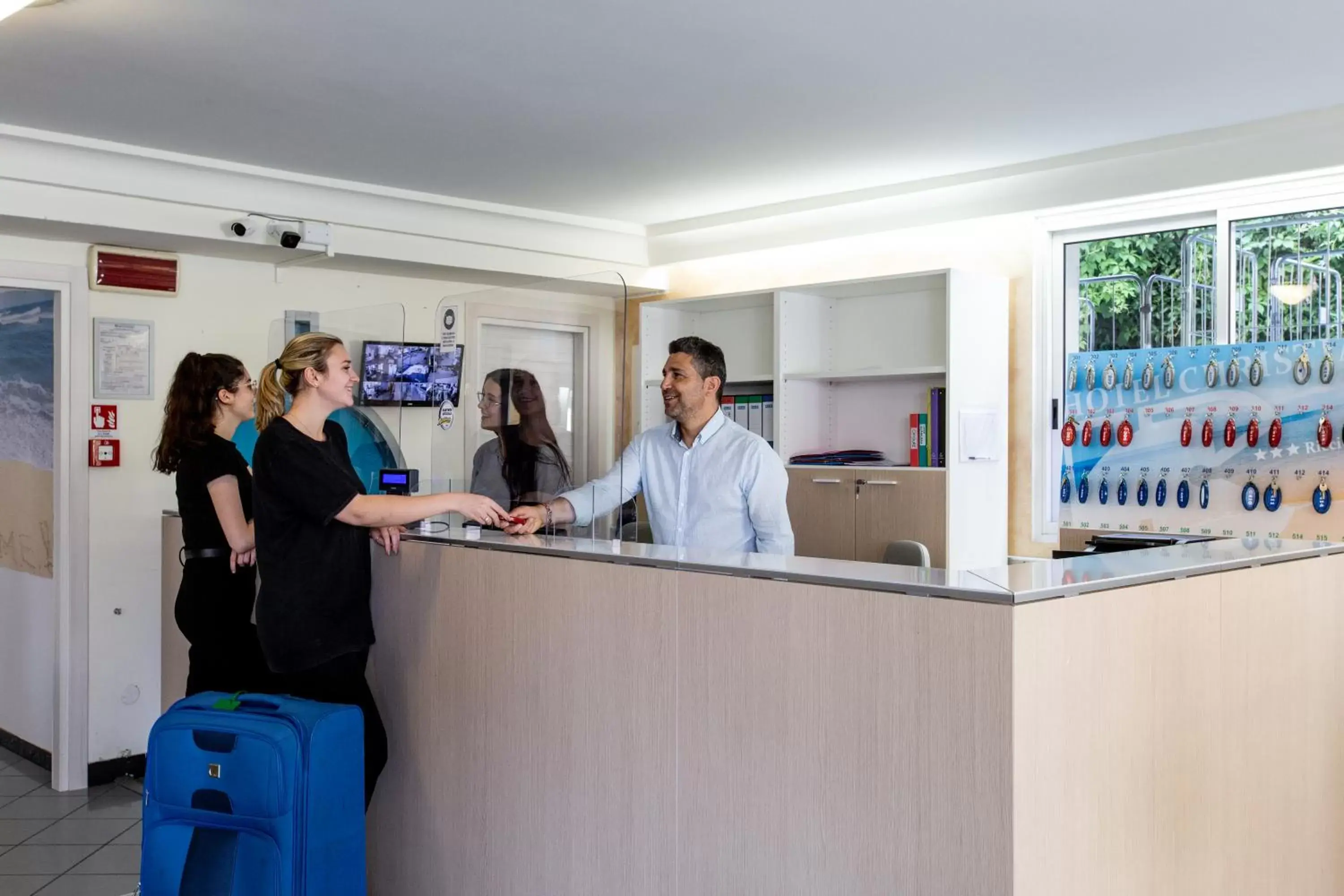 Lobby or reception in Hotel Christian Ideale Per Famiglie