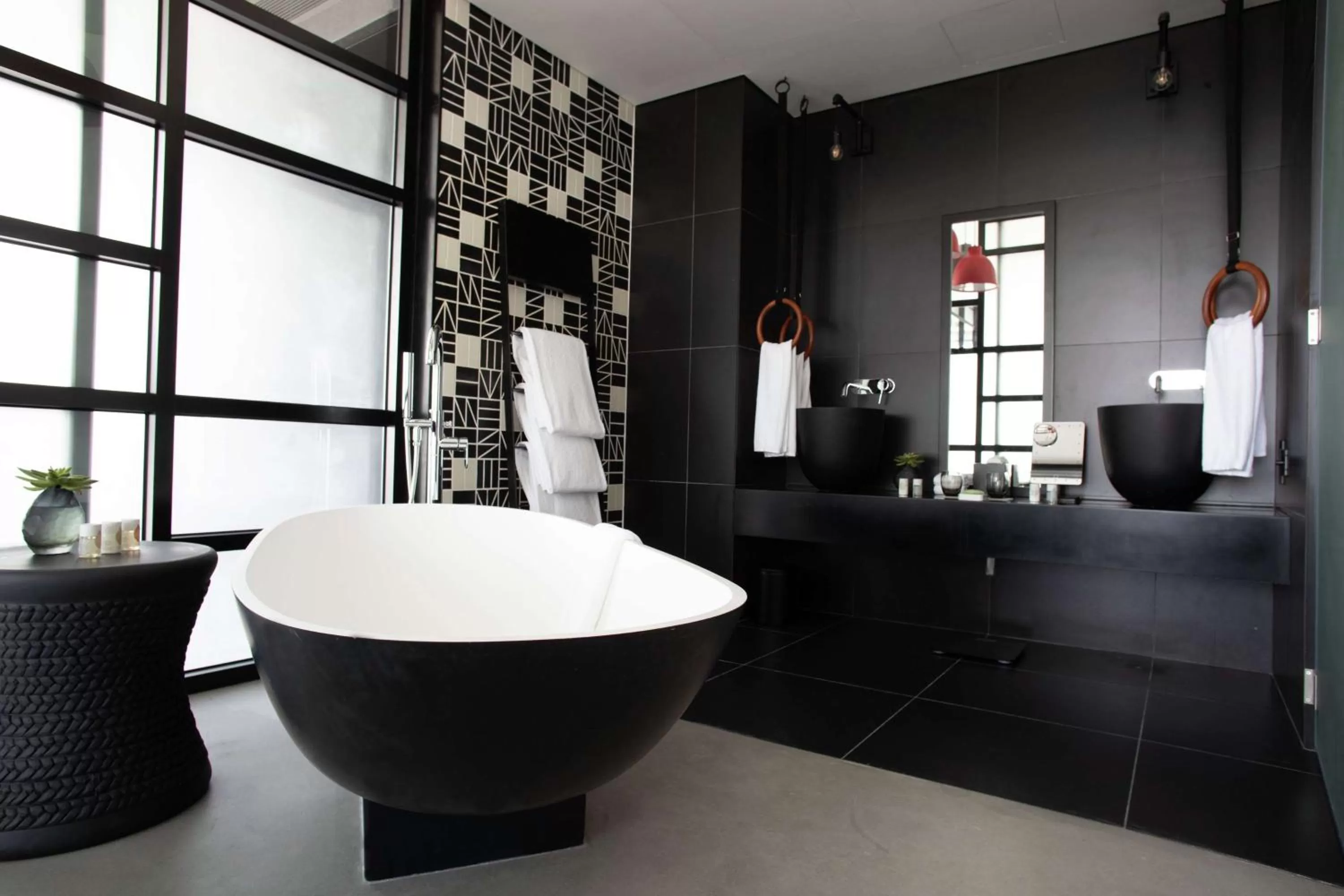 Bathroom in Canopy by Hilton Dubai Al Seef