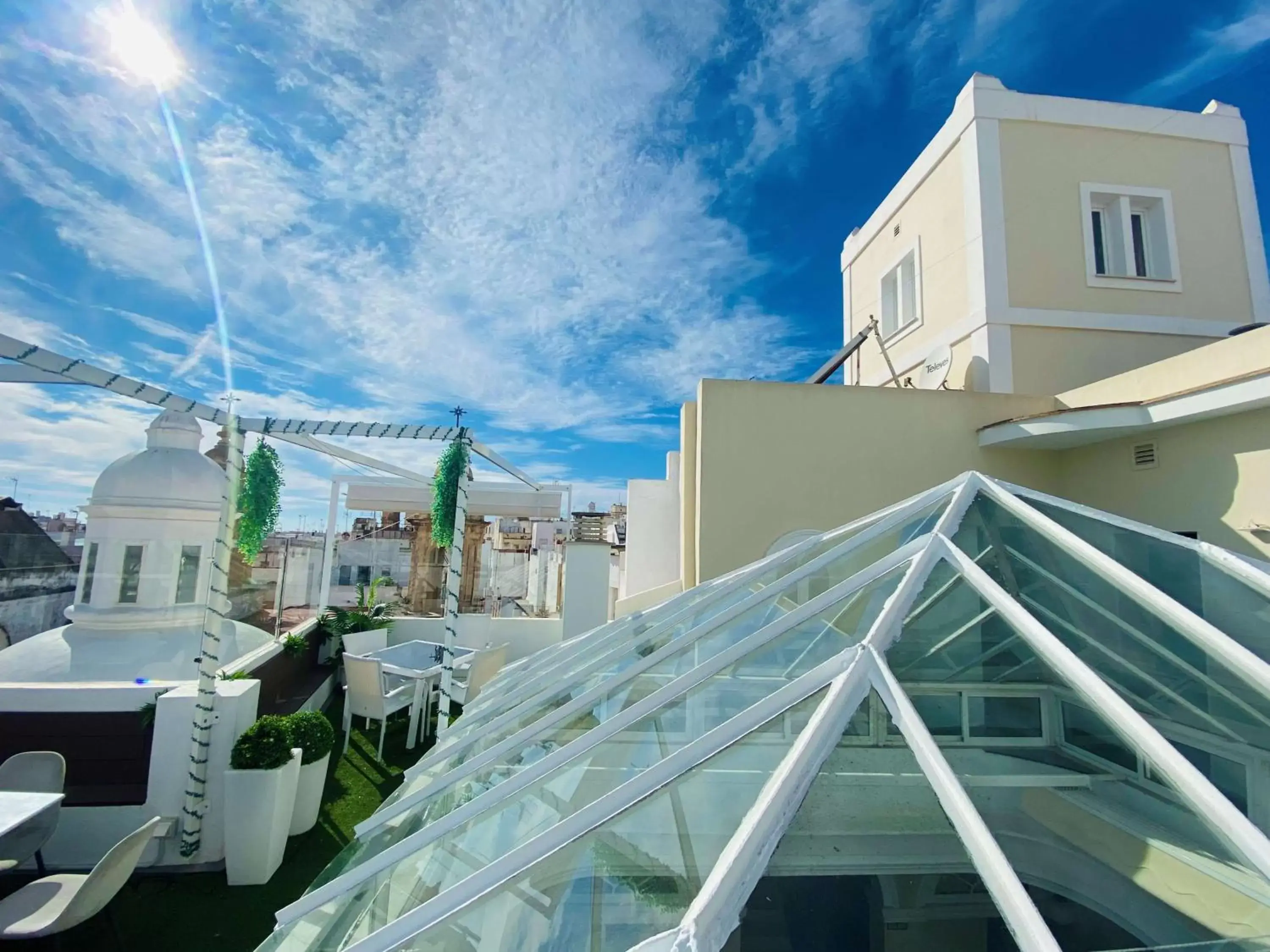 Property Building in Hotel Las Cortes De Cádiz