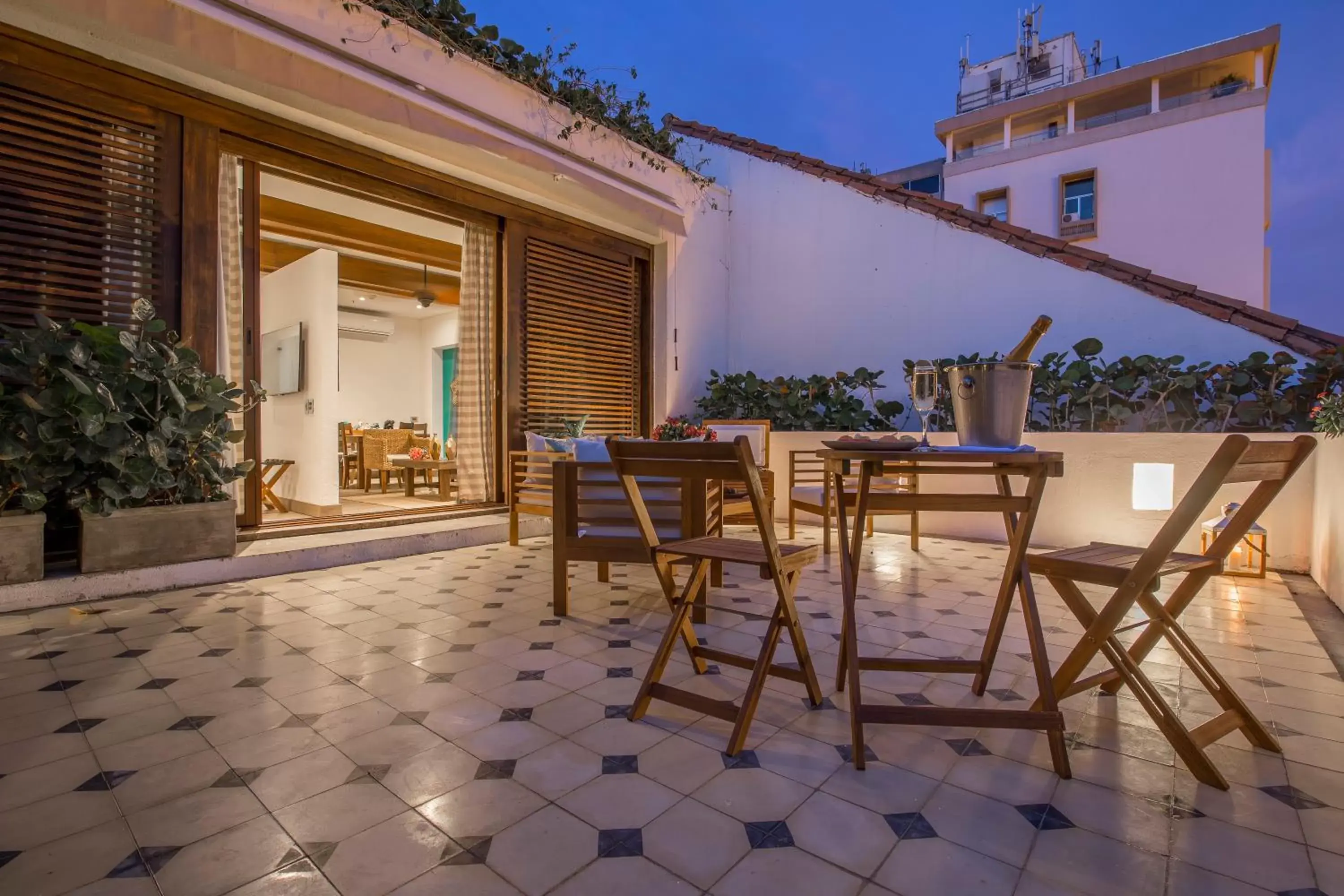 Balcony/Terrace in Sophia Hotel