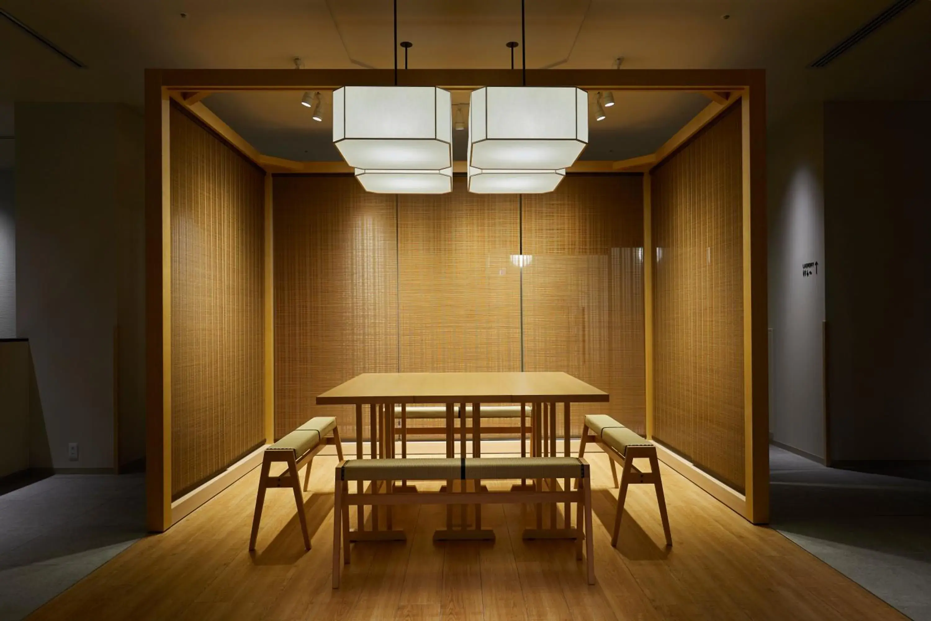 Communal lounge/ TV room, Dining Area in Hotel Amanek Kanazawa
