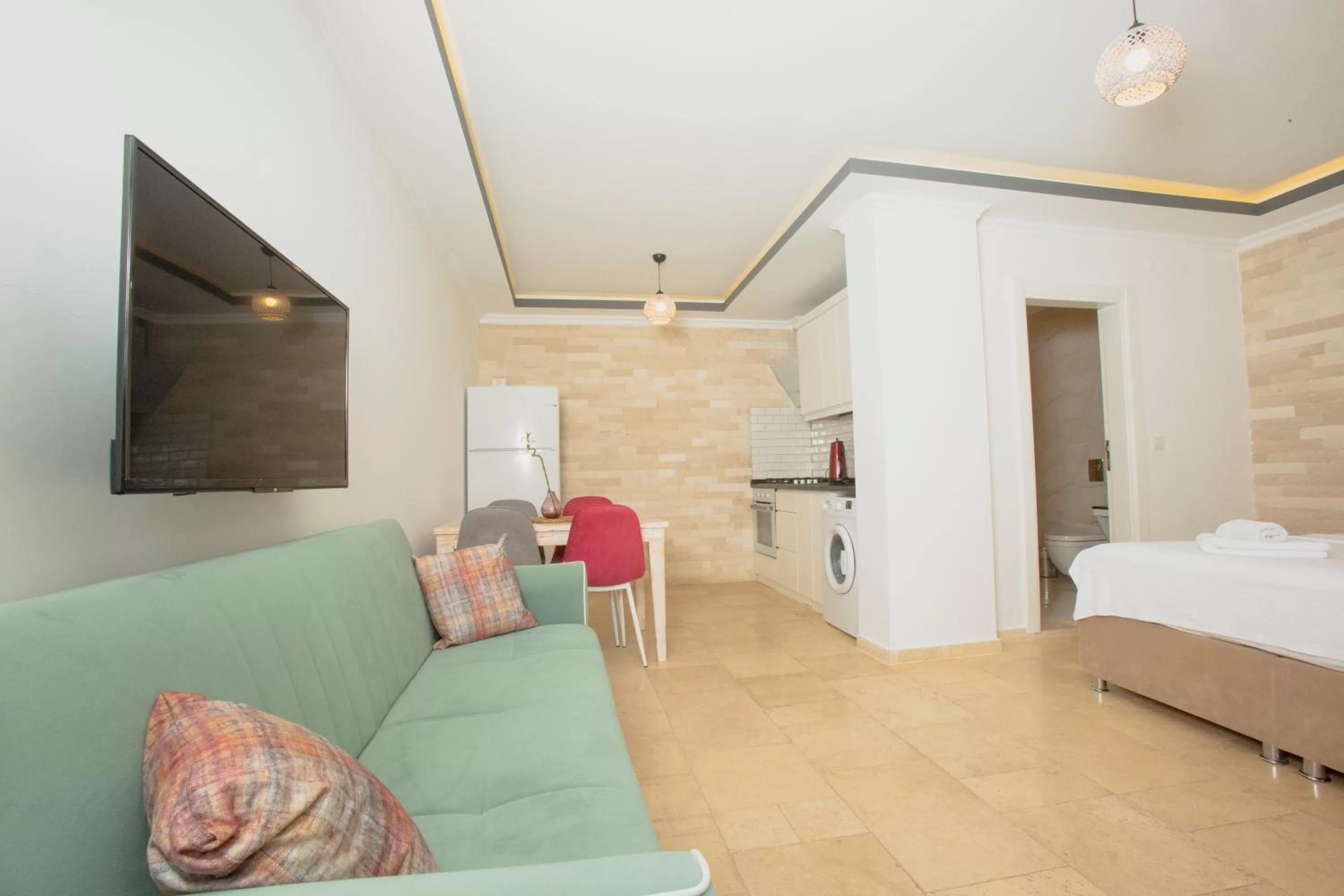 Bed in Cedrus Suites