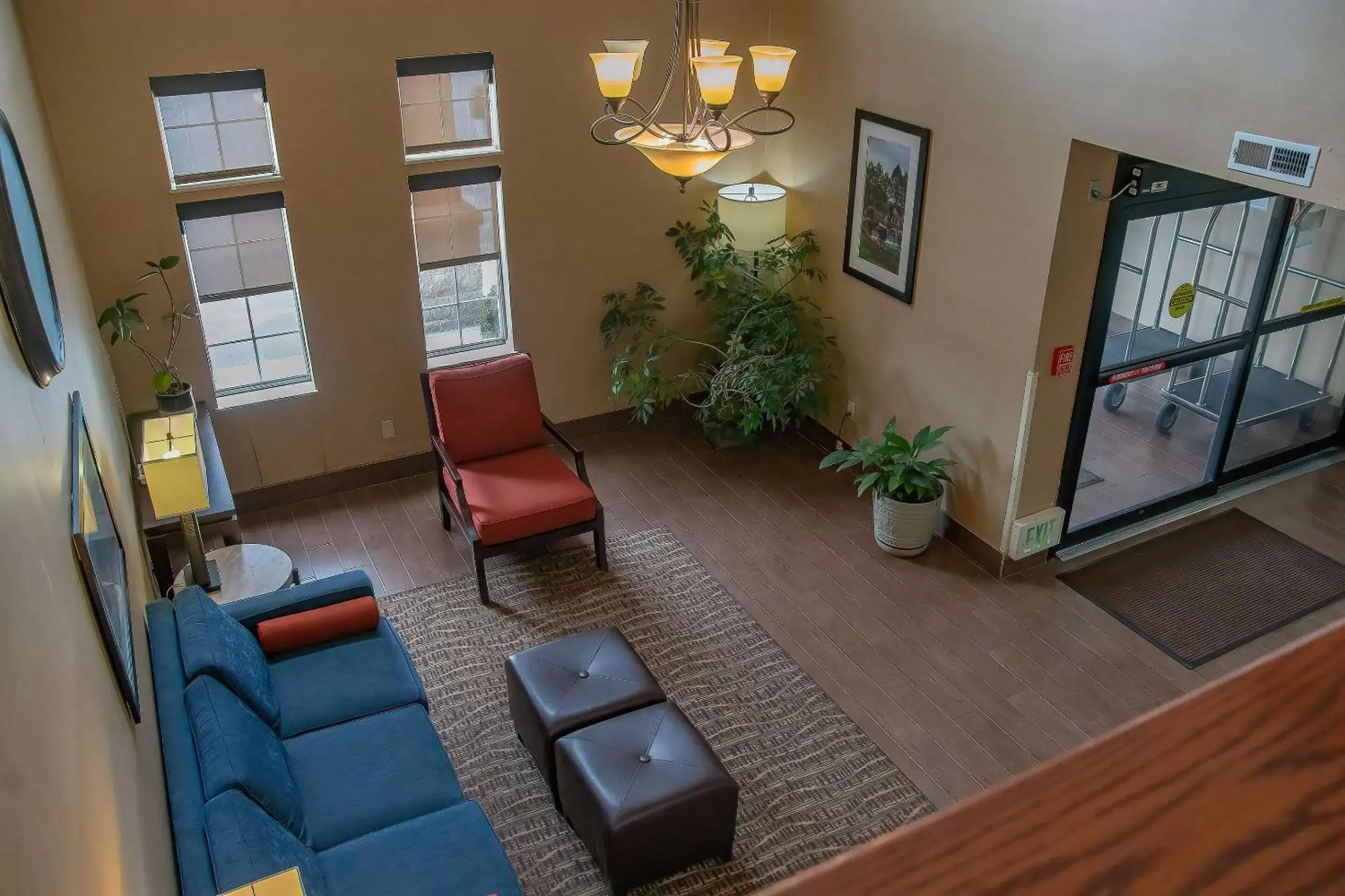 Lobby or reception in Comfort Inn Near Ouabache State Park