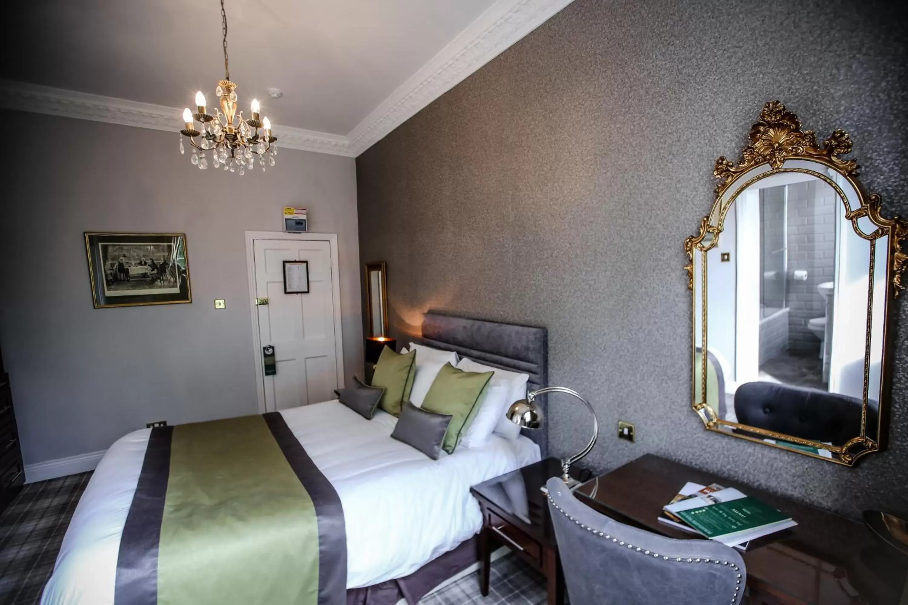 Bedroom in Bowburn Hall Hotel