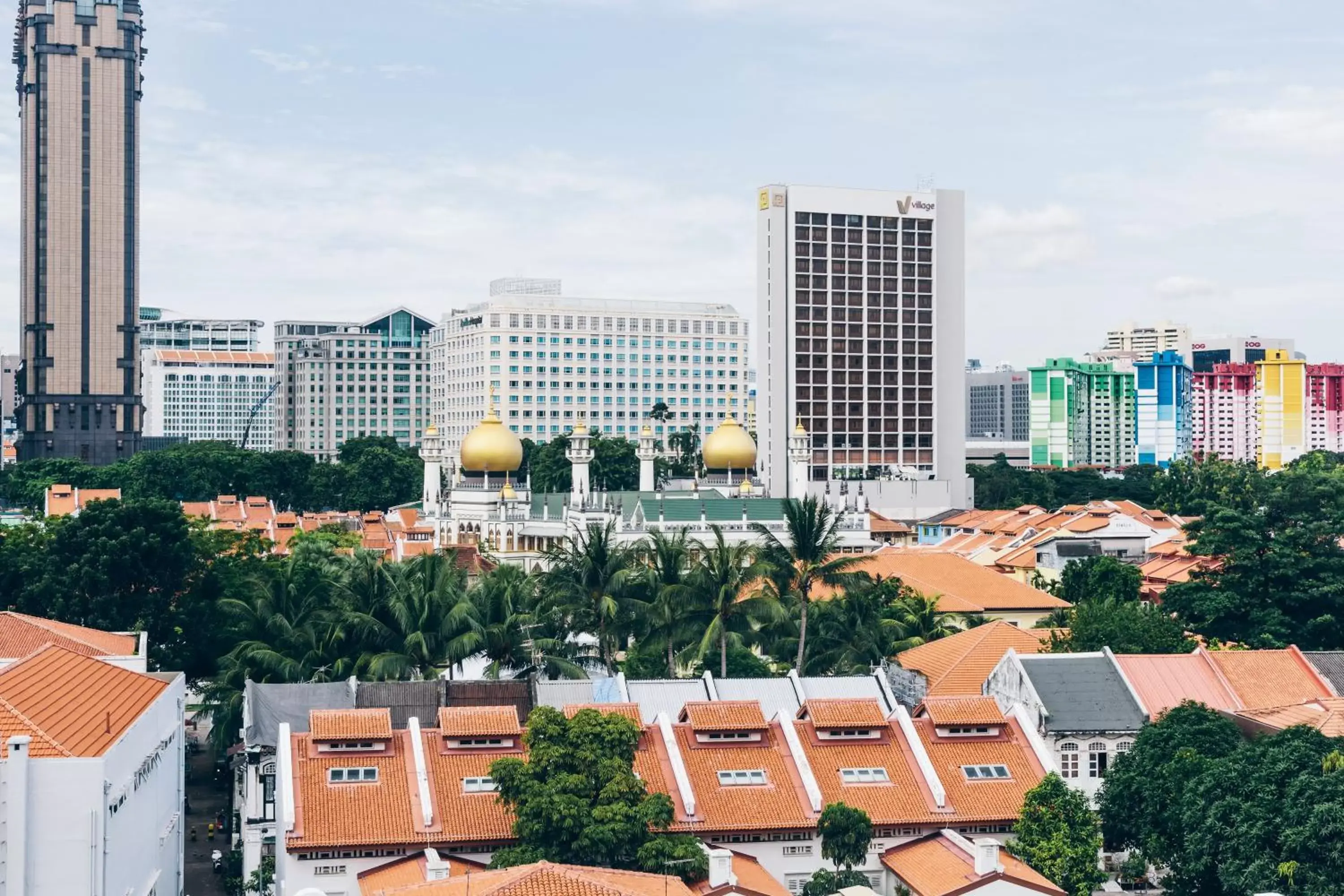 City view in Village Hotel Bugis by Far East Hospitality