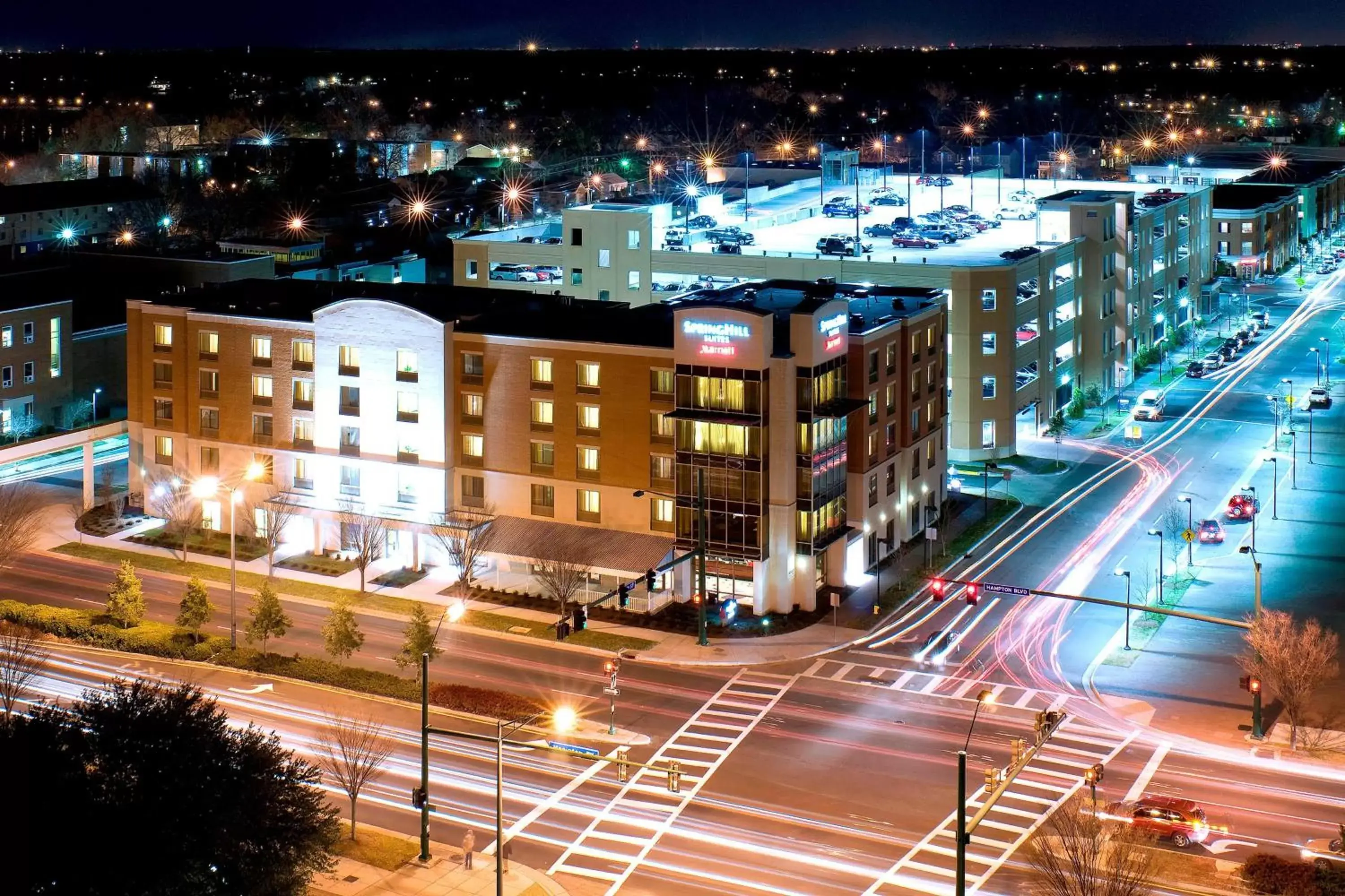 Property building, City View in SpringHill Suites Norfolk Old Dominion University