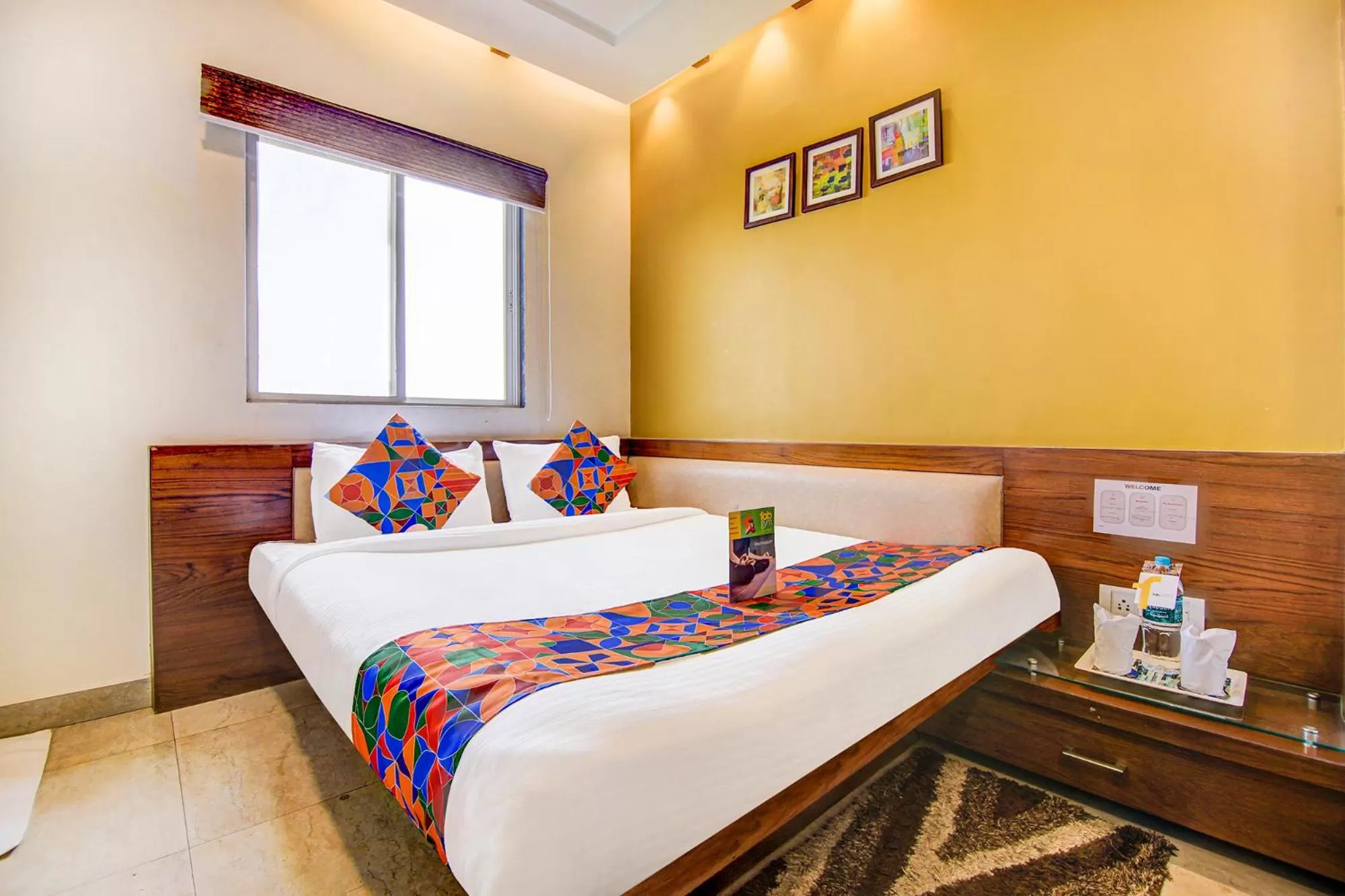 Bedroom in FabHotel The Khushi Regent