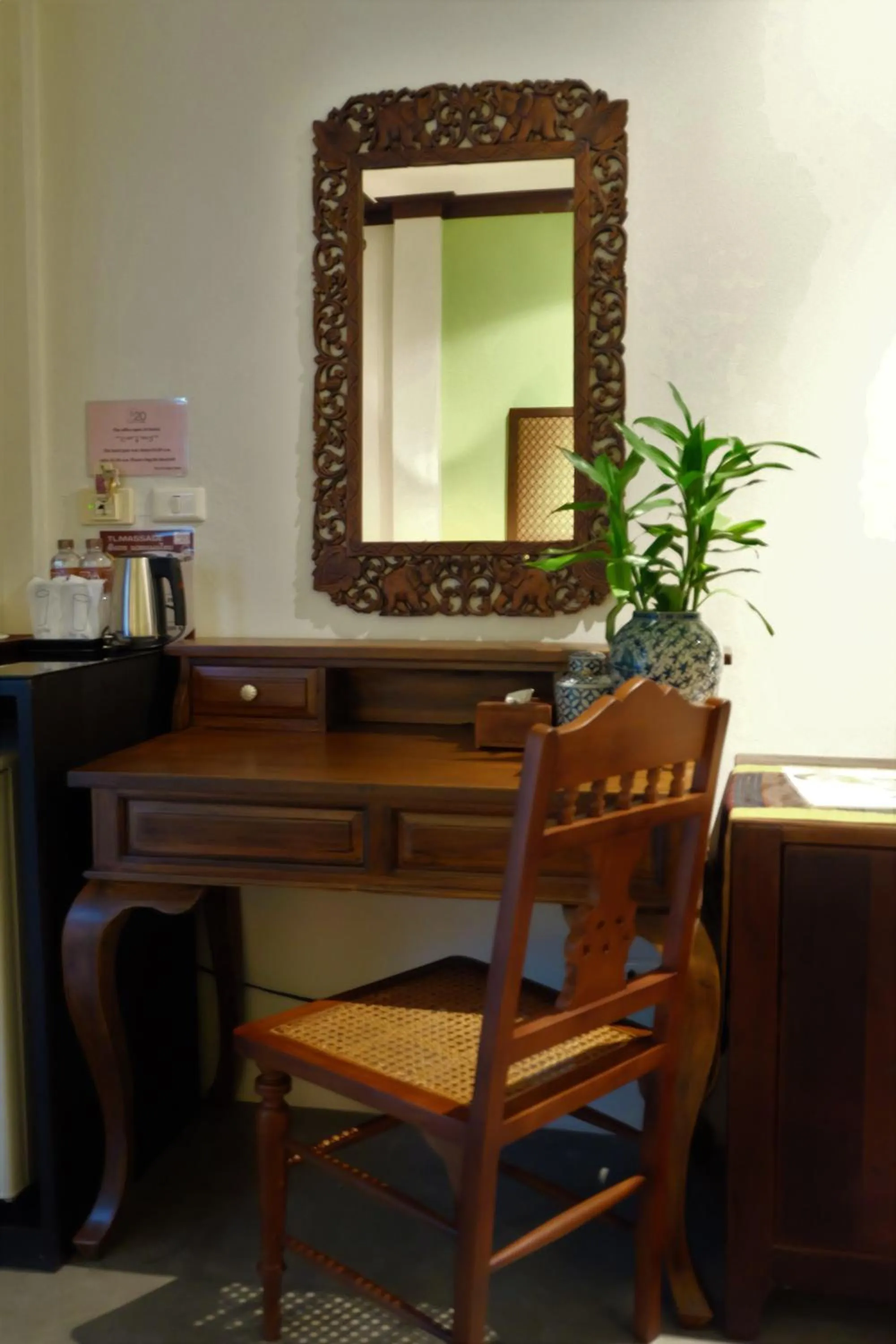 hair dresser in The Twenty Lodge