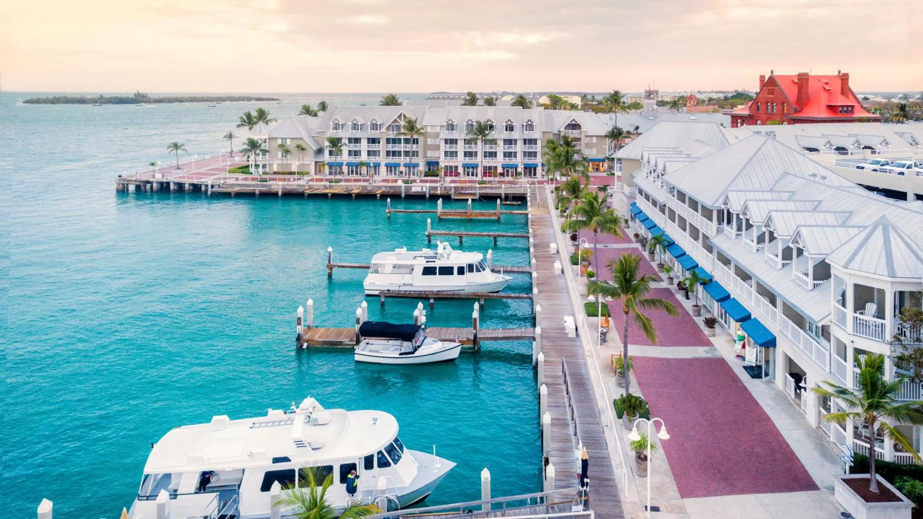 Bird's eye view in Opal Key Resort & Marina