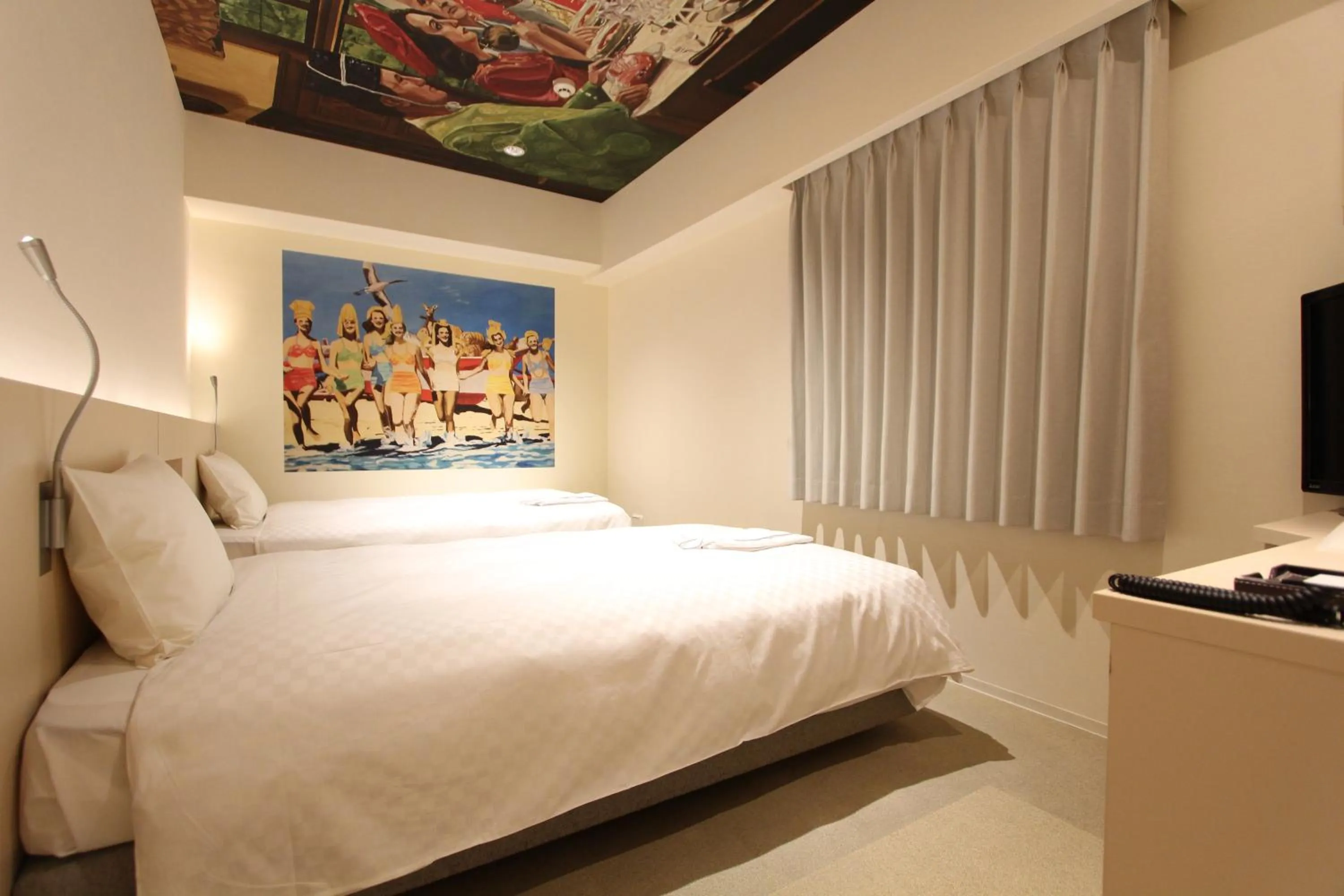 Bed in KOKO HOTEL Osaka Namba Ebisucho