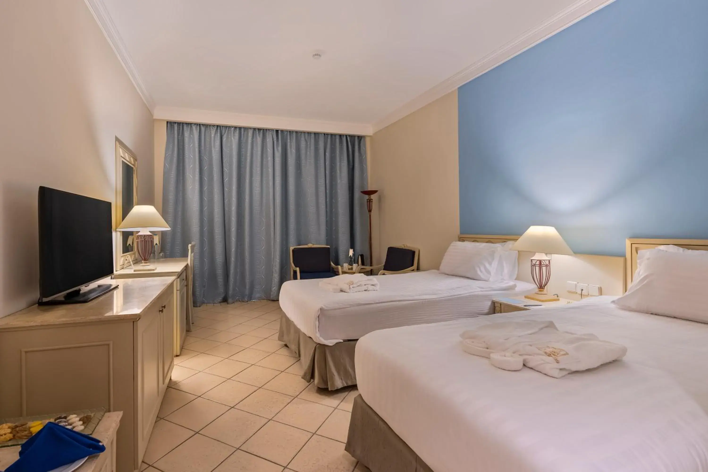 Bed in Concorde El Salam Sharm El Sheikh Sport Hotel