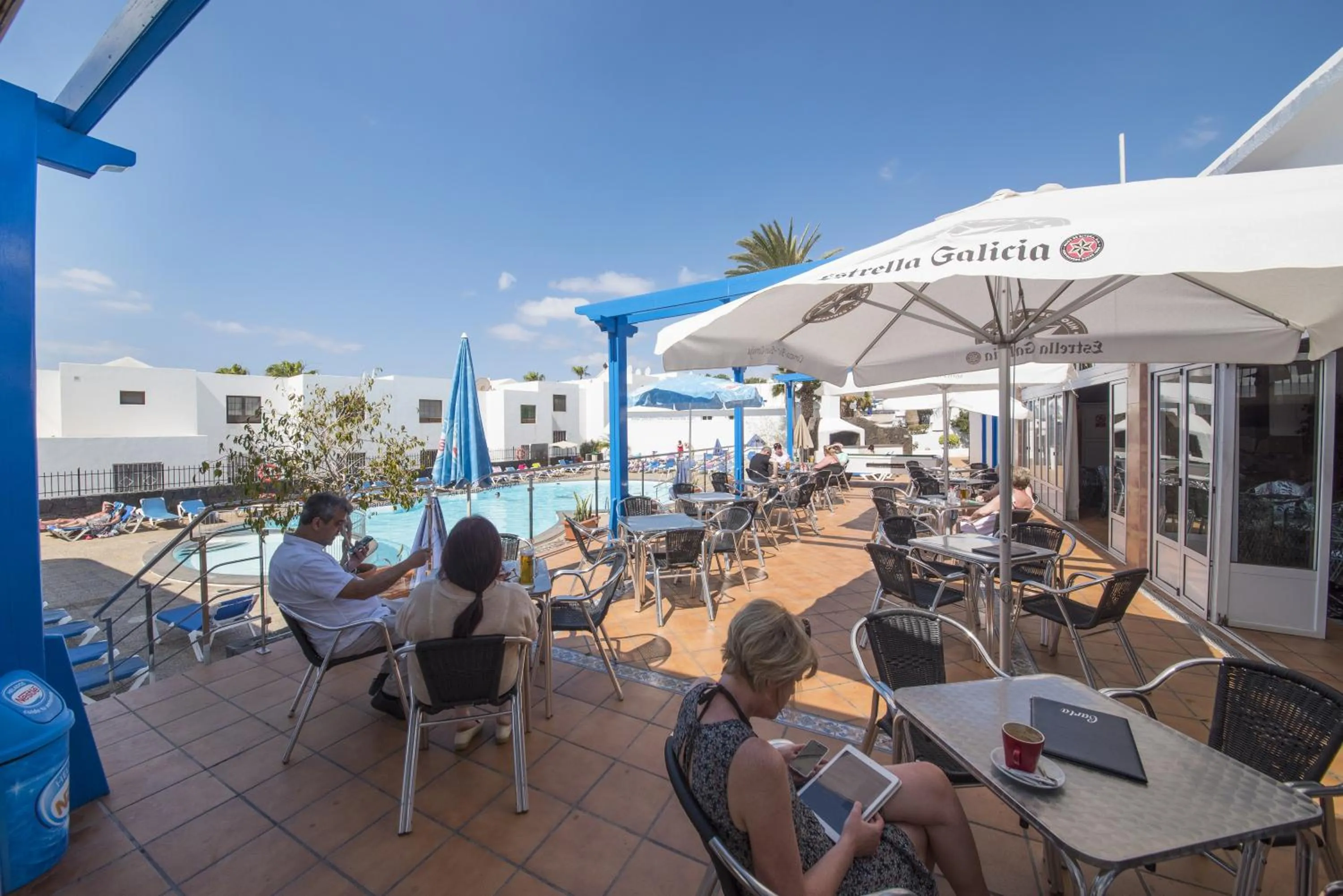 Restaurant/places to eat in Apartamentos Jable Bermudas