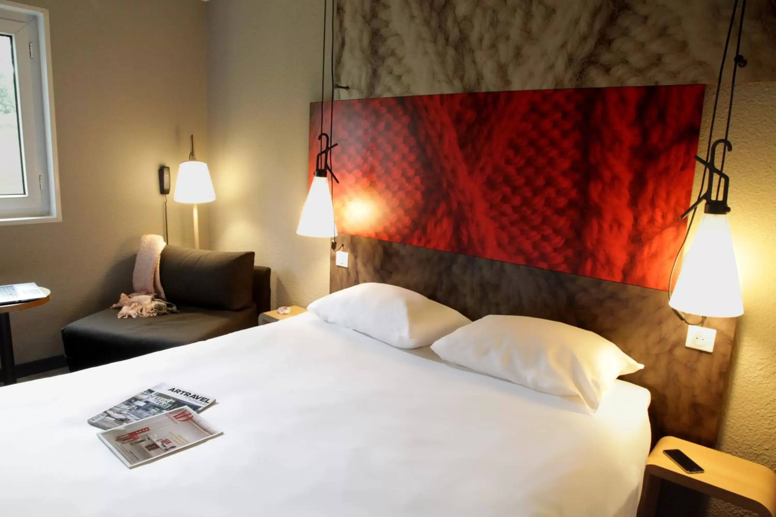 Bed in ibis Quimper