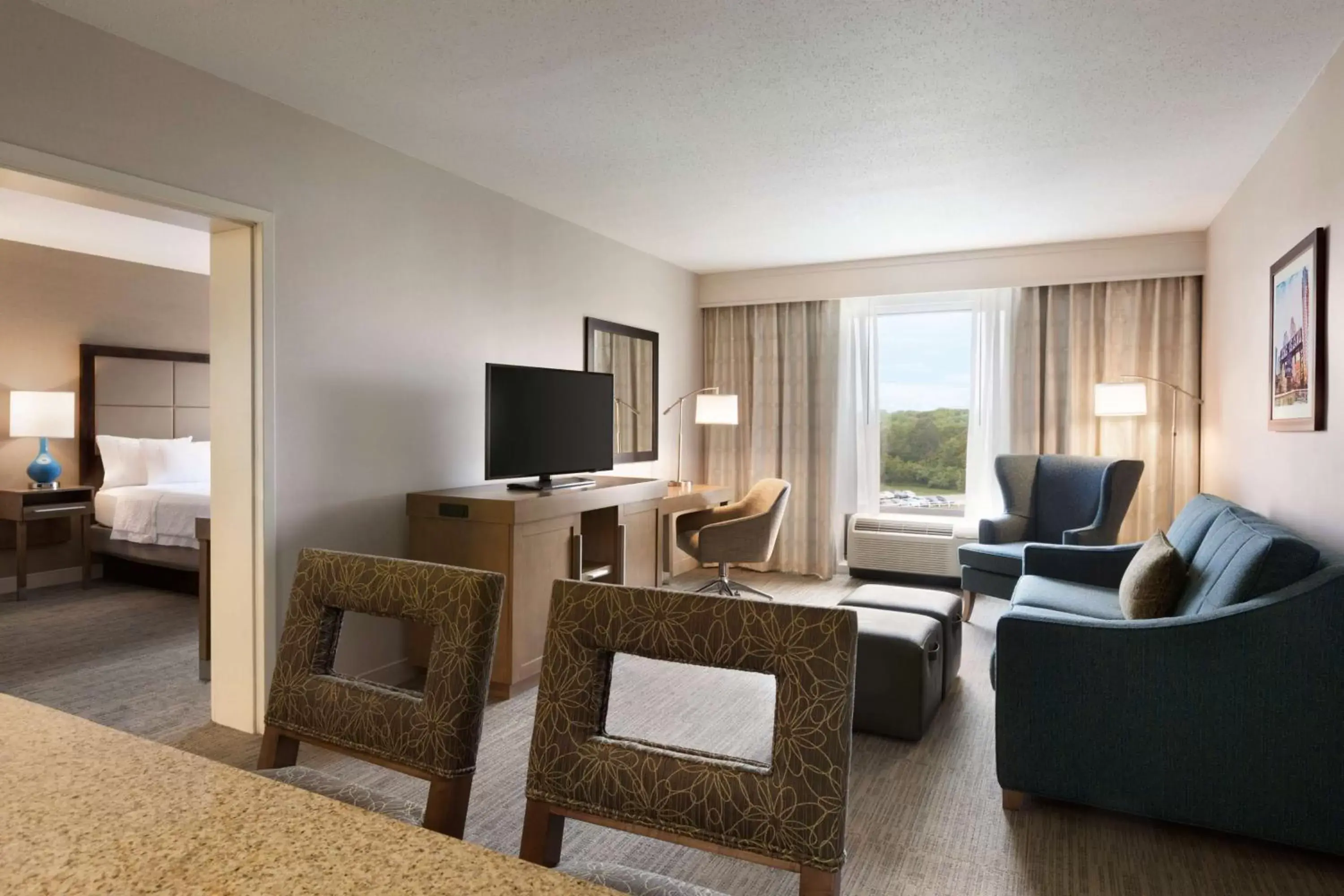 One Bedroom King Suite- Non-Smoking in Hampton Inn Long Island-Brookhaven