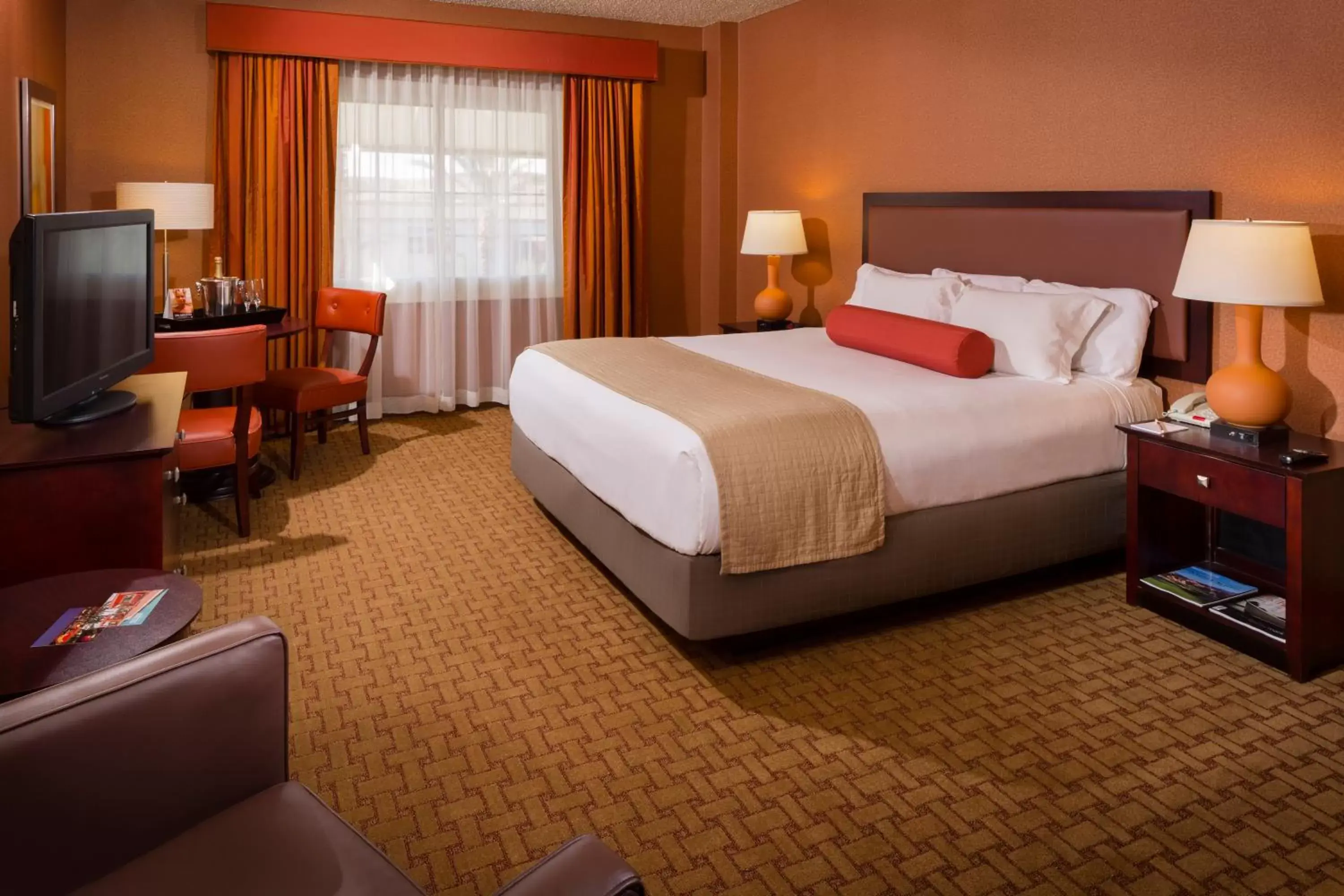 Bed in Eureka Casino Resort