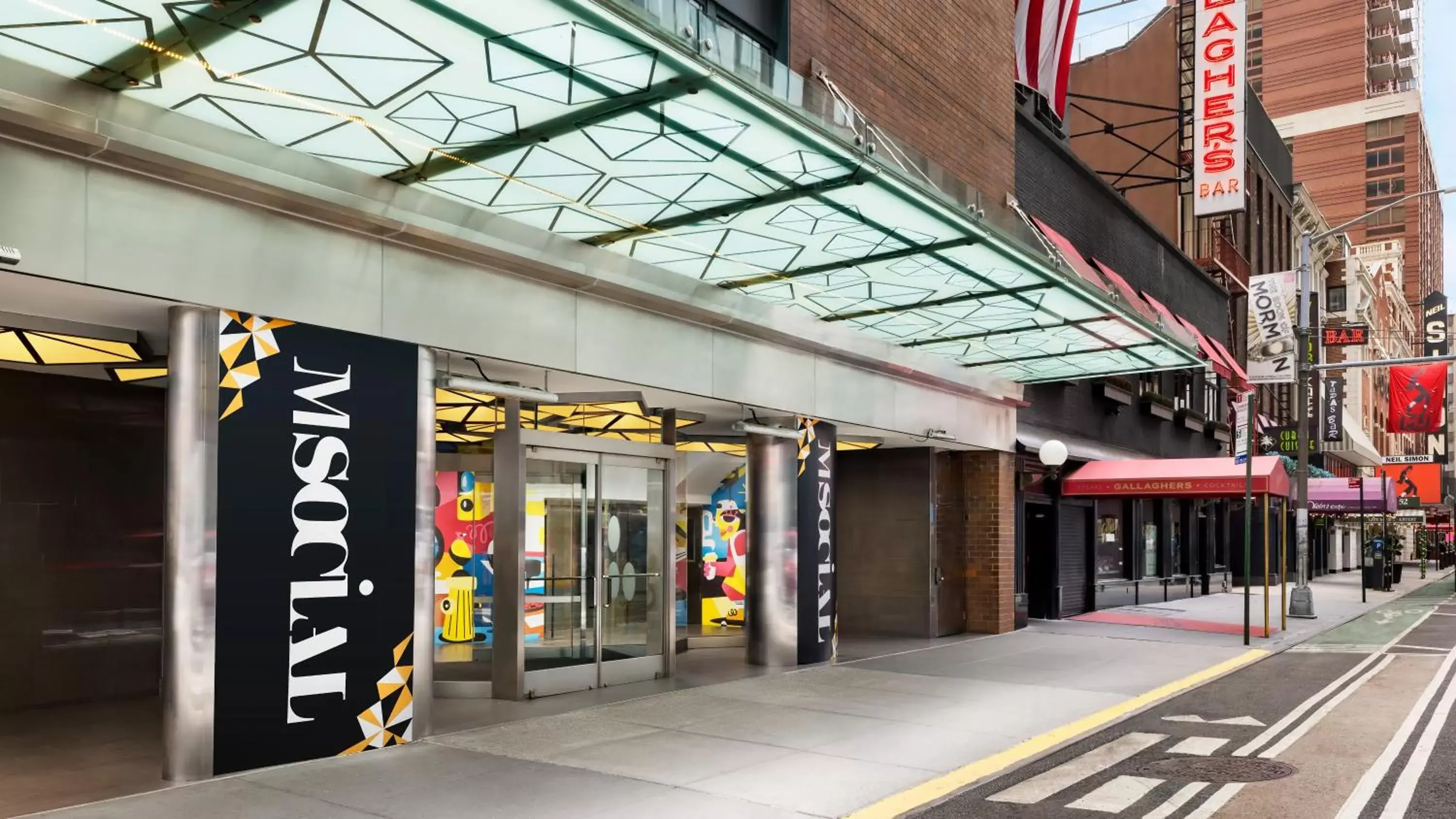 Facade/entrance in M Social Hotel Times Square New York