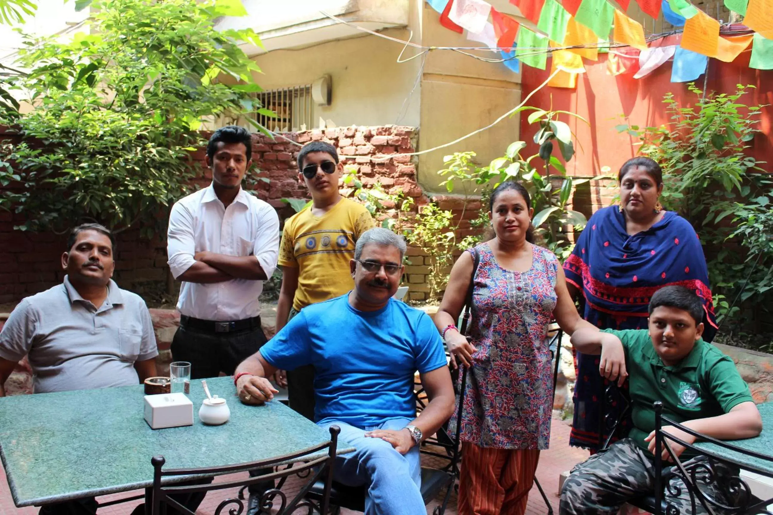 group of guests in Kathmandu Regency Hotel