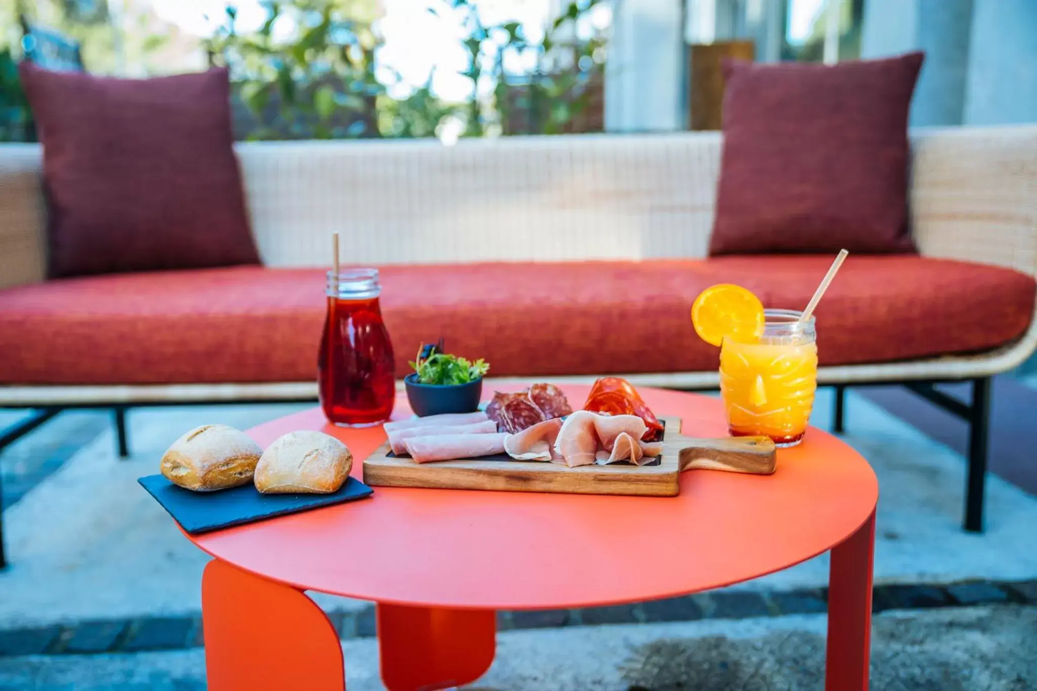 Balcony/Terrace, Breakfast in ibis Styles Antibes