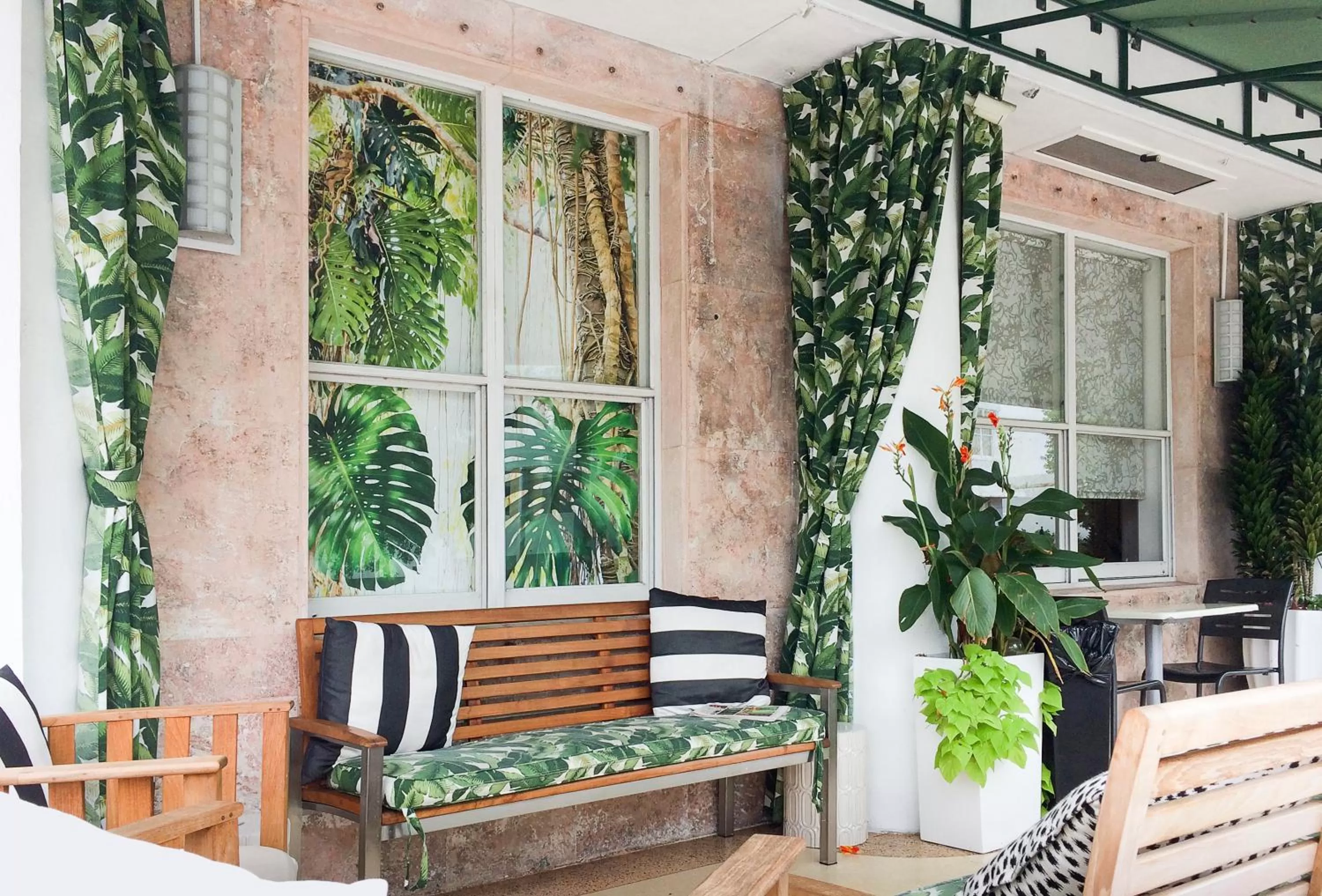 Patio in President Hotel