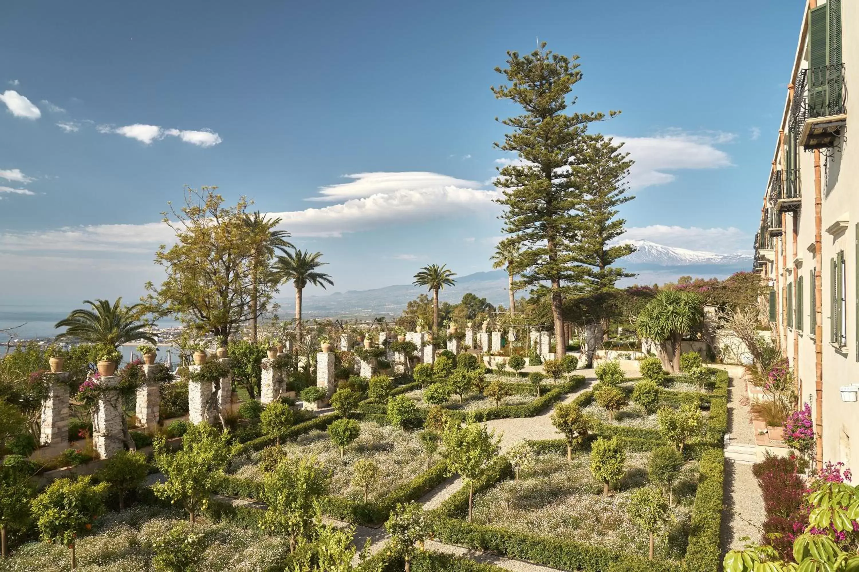 Garden in San Domenico Palace, Taormina, A Four Seasons Hotel