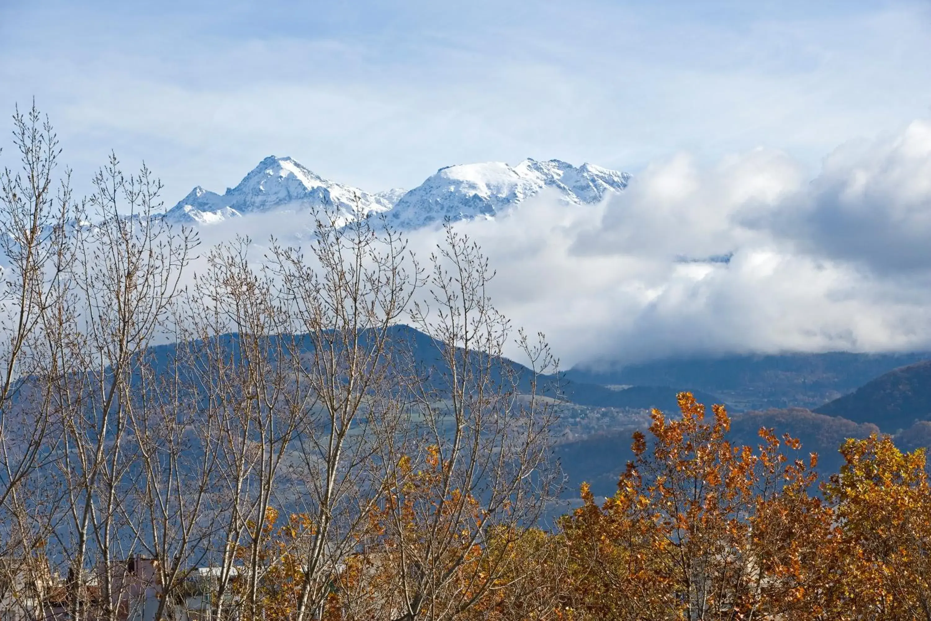 Natural landscape, Winter in hotelF1 Grenoble Université