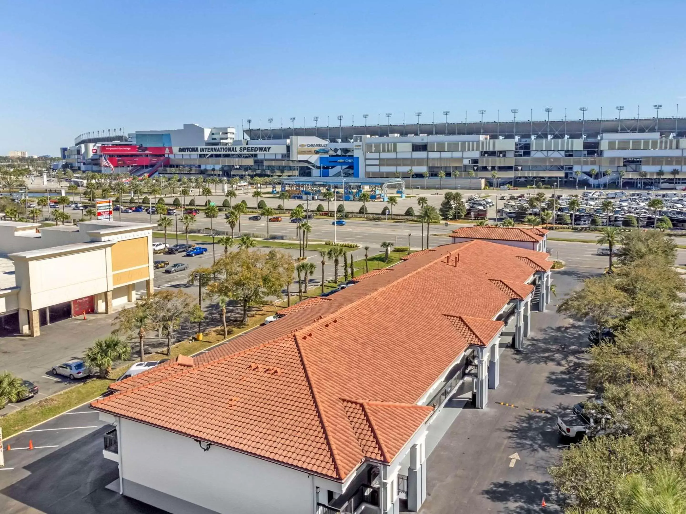 Property building in Quality Inn Daytona Speedway