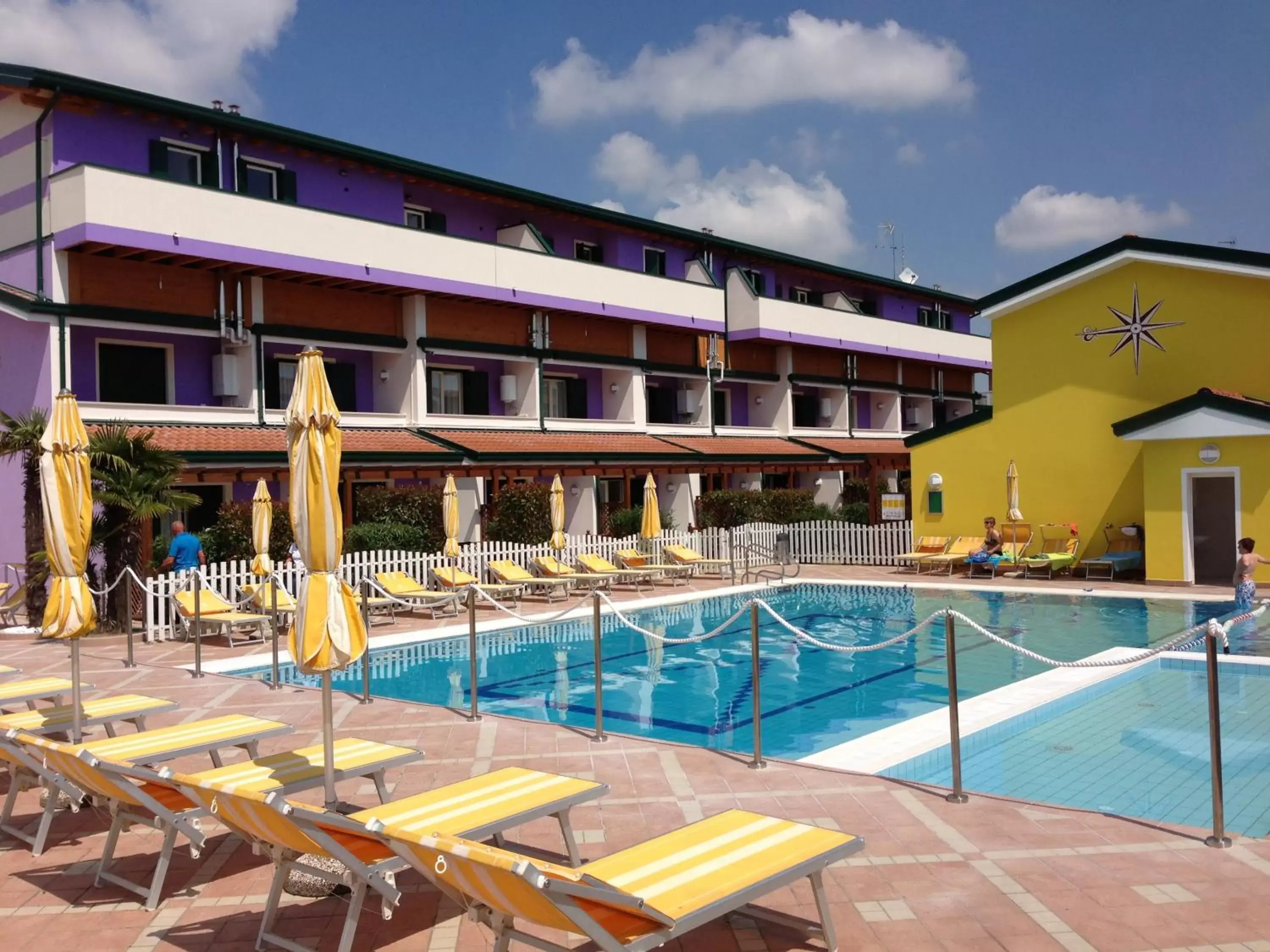 Facade/entrance, Swimming Pool in Villaggio Margherita