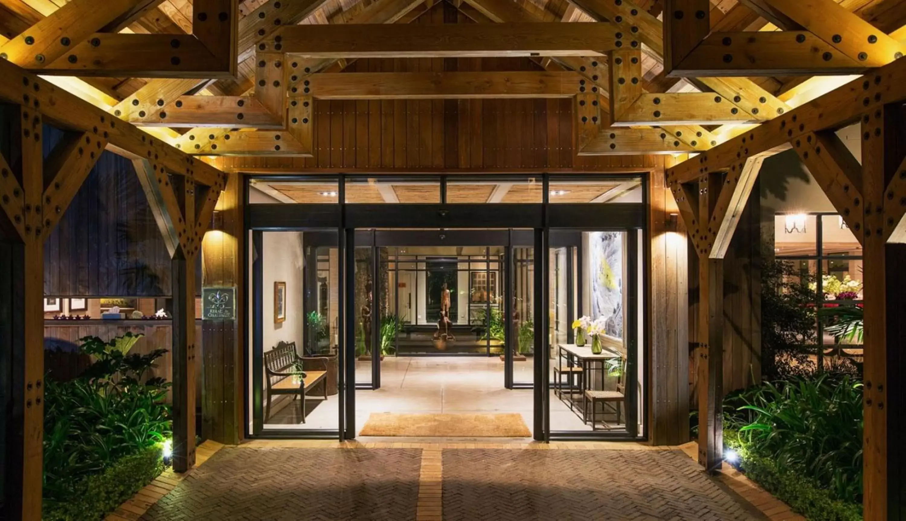 Facade/entrance in Delaire Graff Lodges and Spa