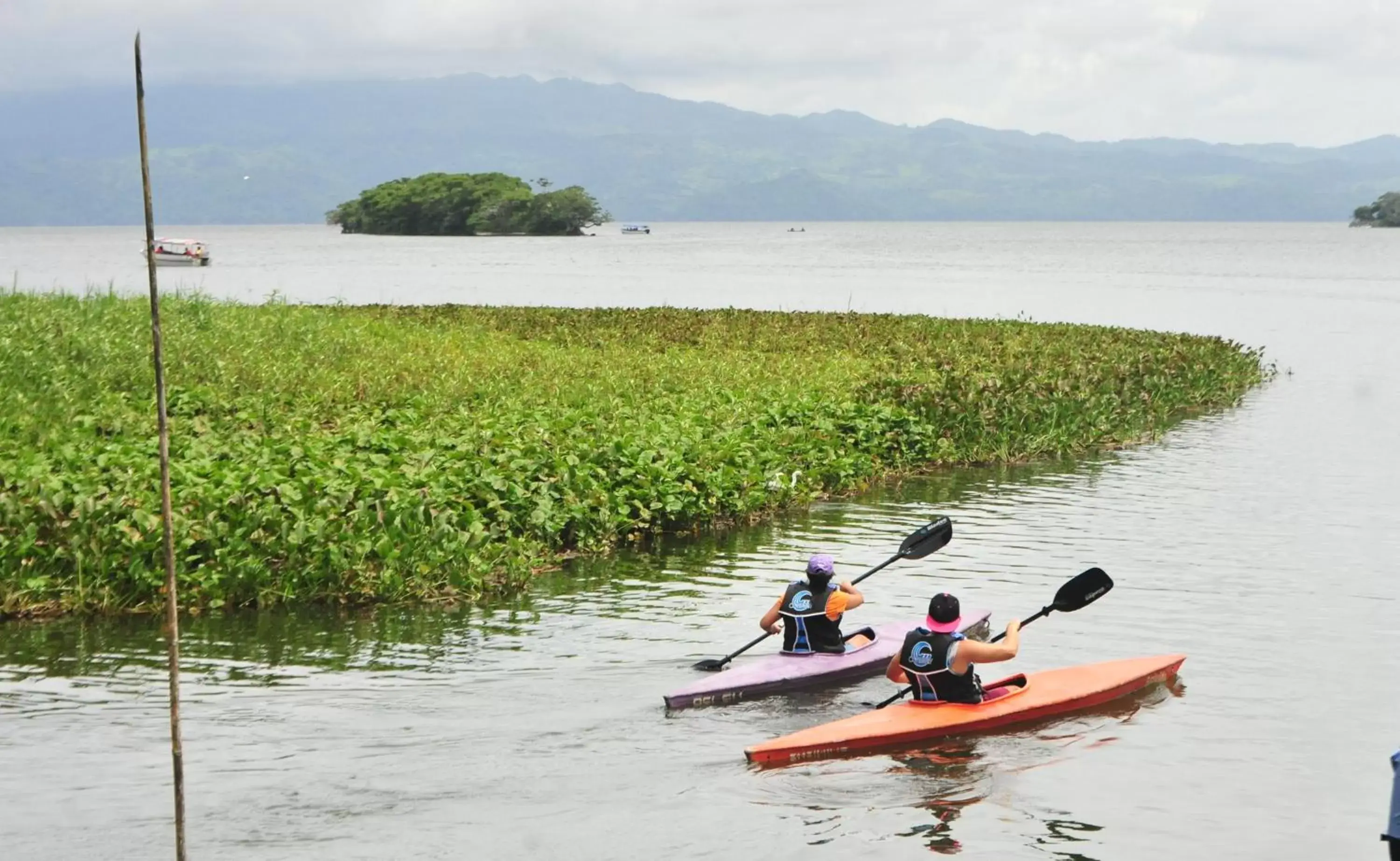 Canoeing in Ecobiosfera