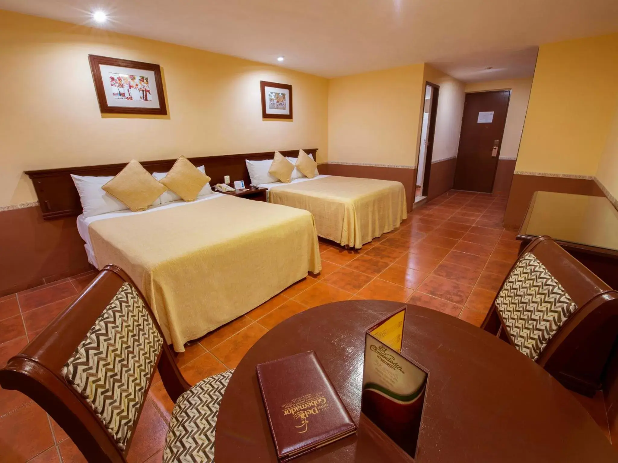 Bed in Hotel del Gobernador