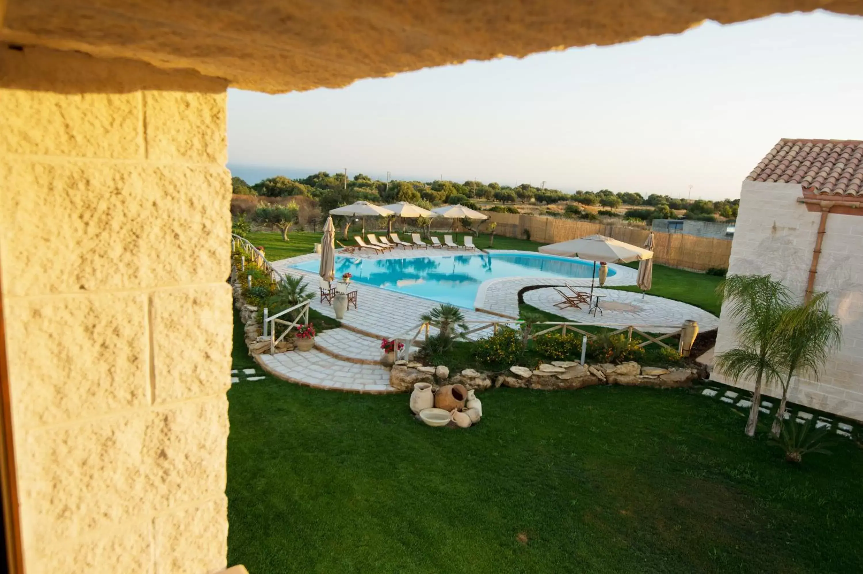 Swimming pool, Pool View in Il Marchese