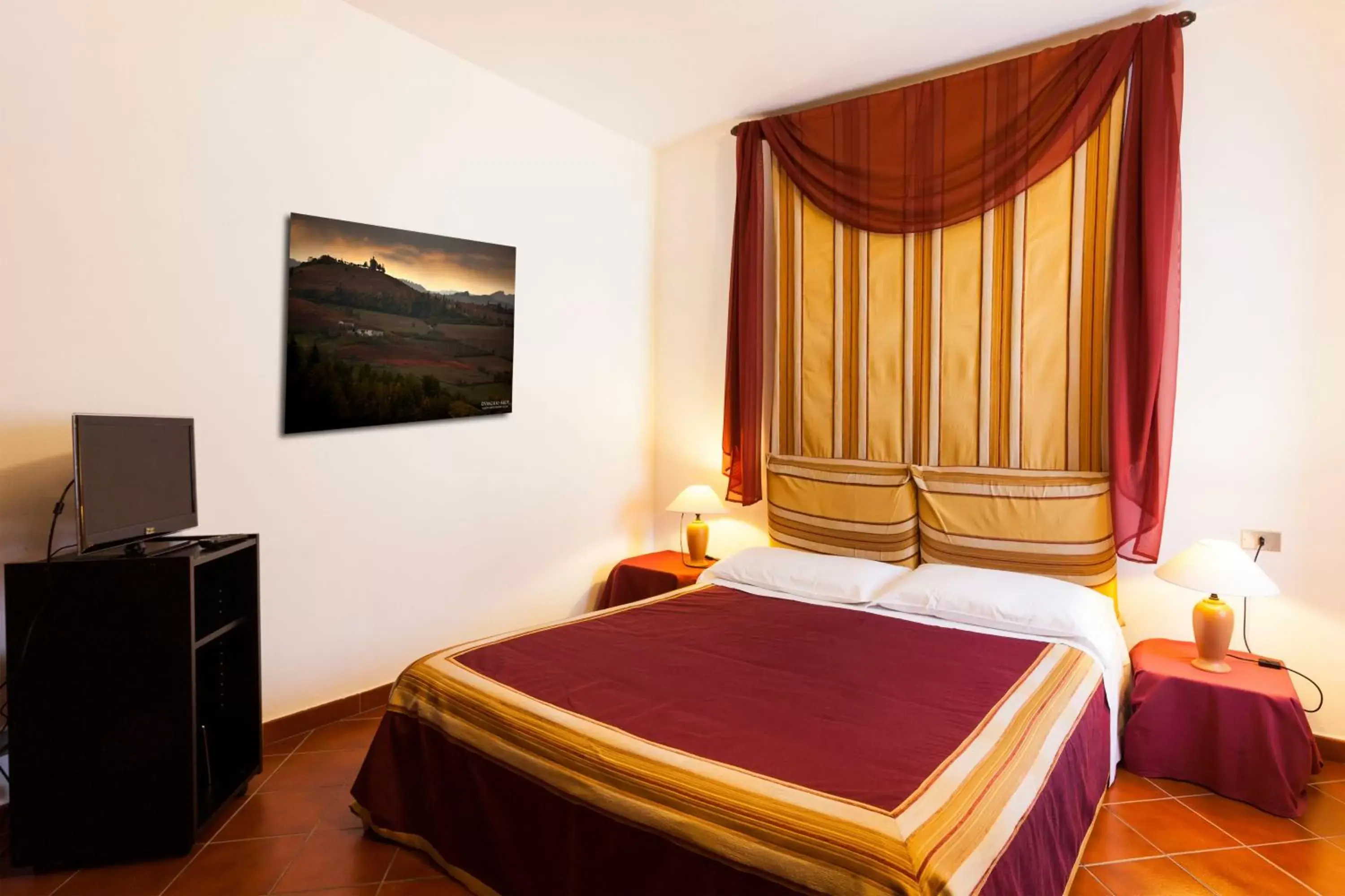 Bedroom, Bed in Residenza Del Lago