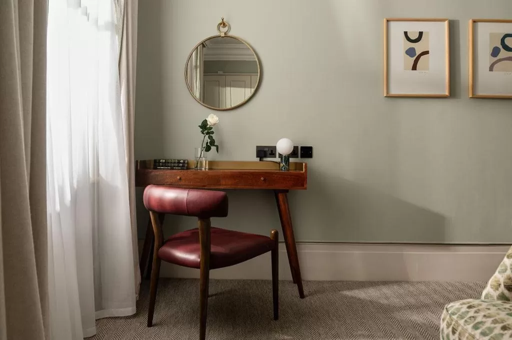 Seating area in The Tophams Hotel