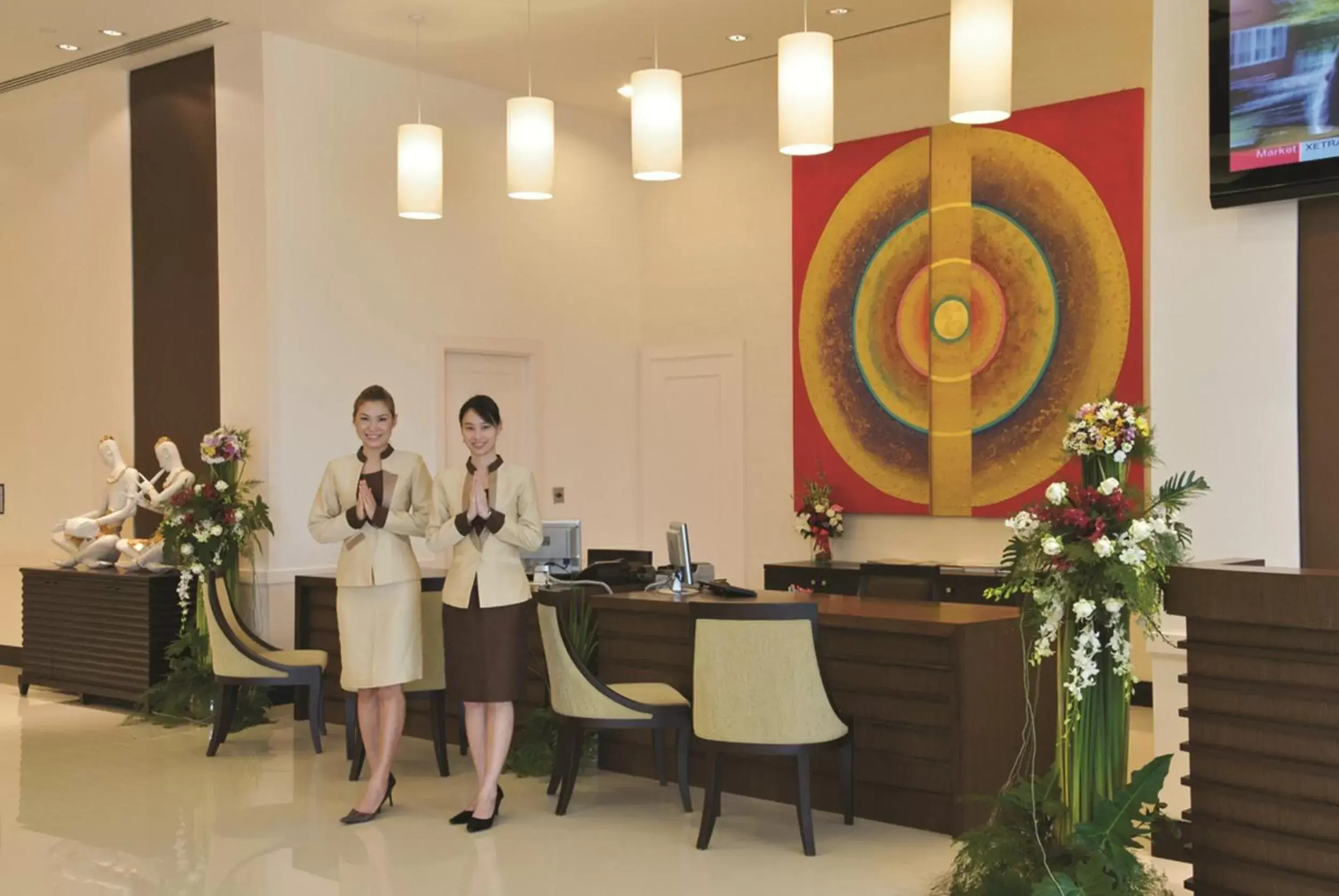 Staff in The Narathiwas Hotel & Residence Sathorn Bangkok