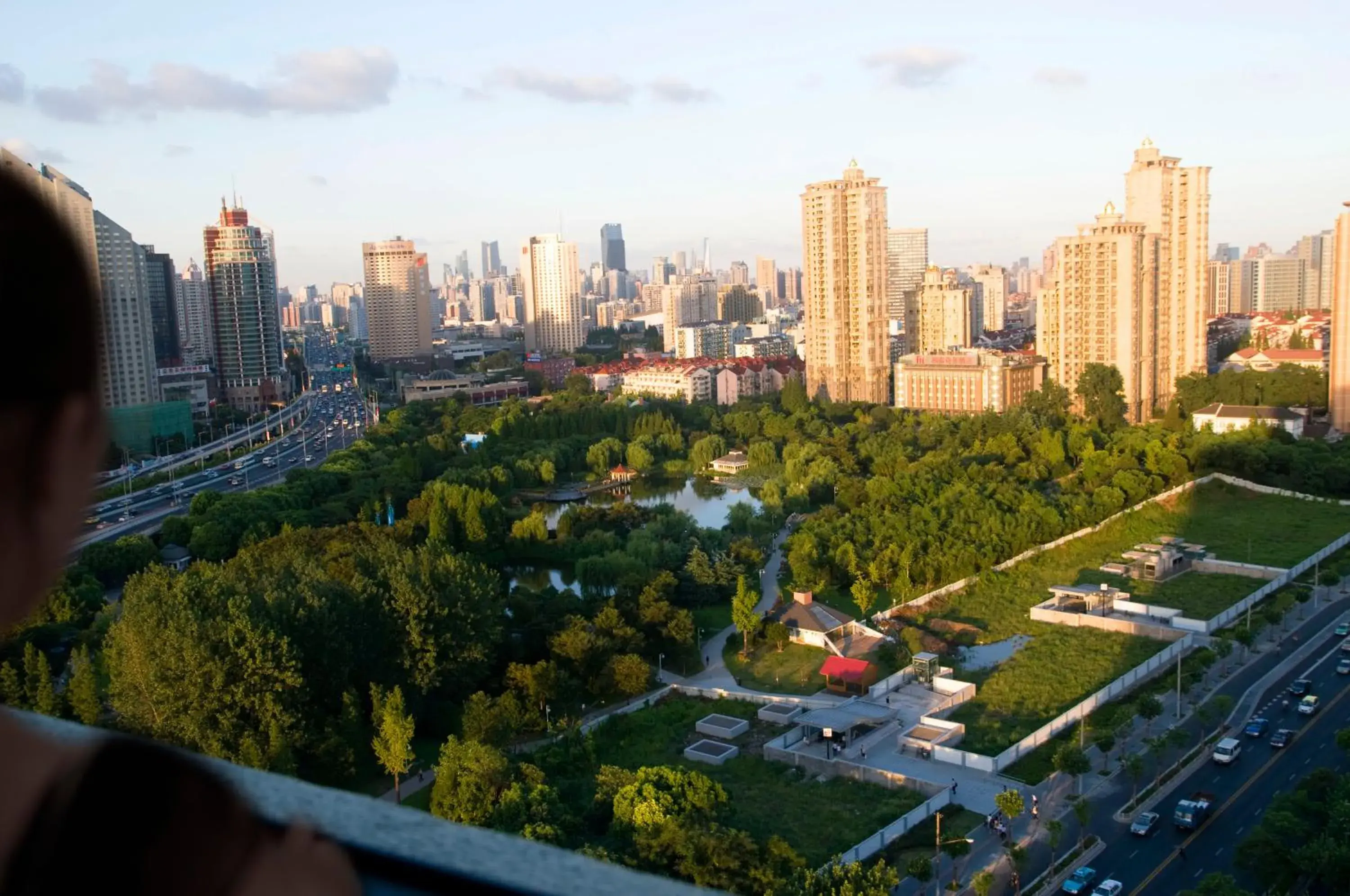 View (from property/room), Bird's-eye View in Gubei Garden Hotel Shanghai