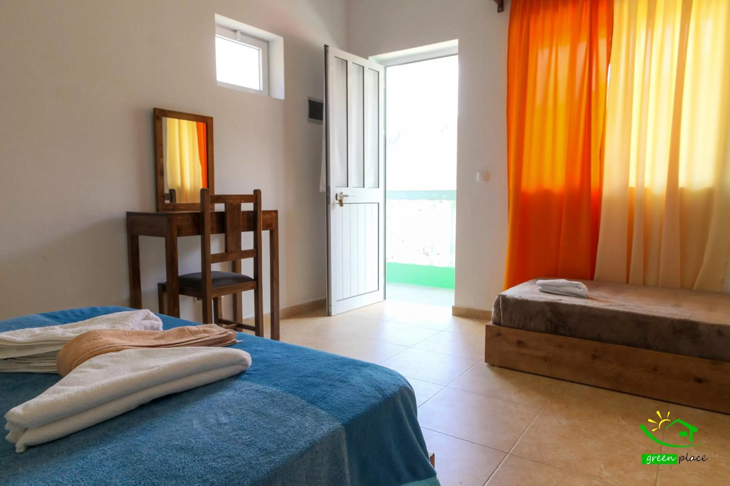 Bed in Pousada Green Place