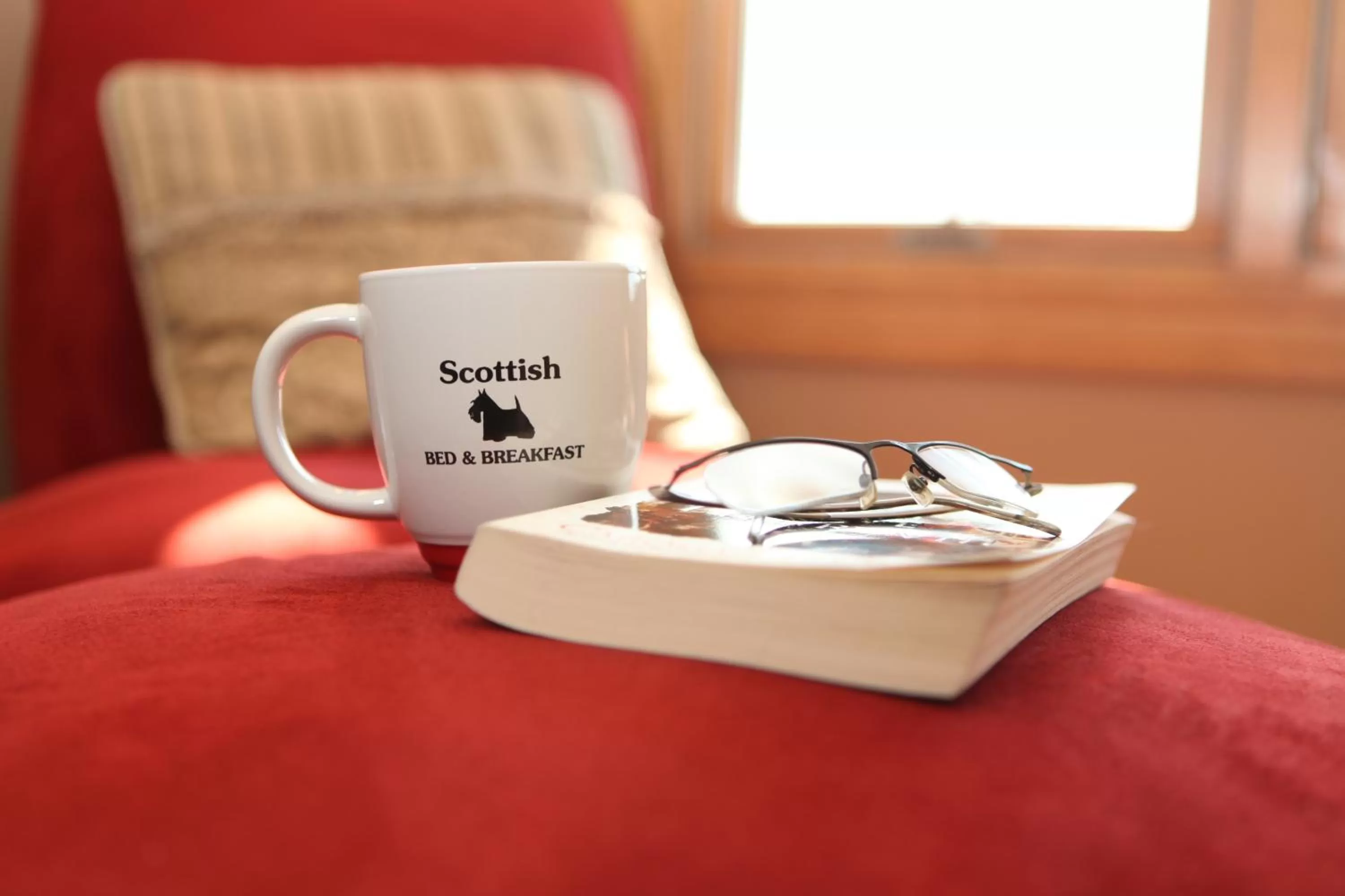 Bed in Scottish Bed & Breakfast