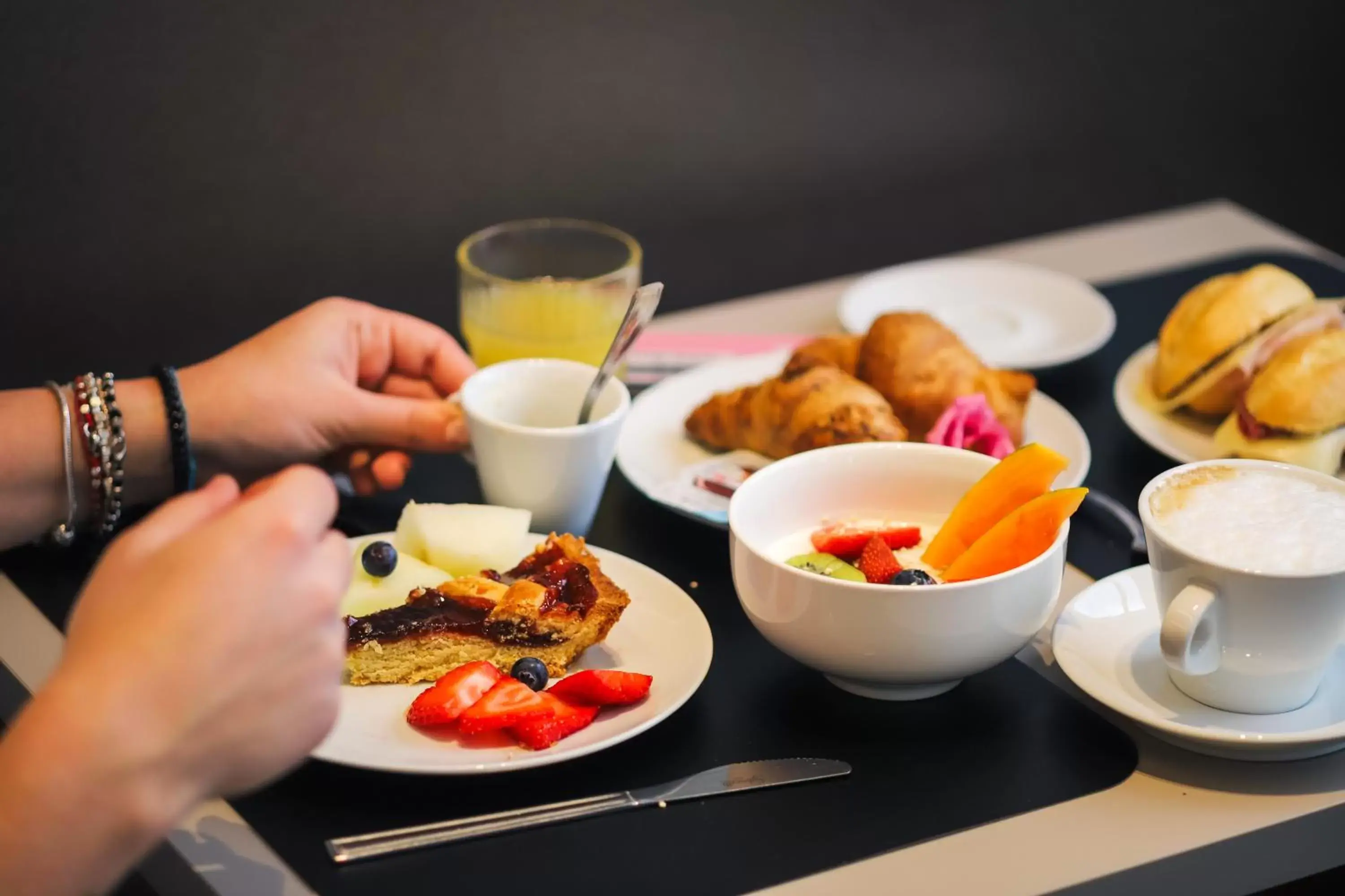 Breakfast in Hotel Astoria