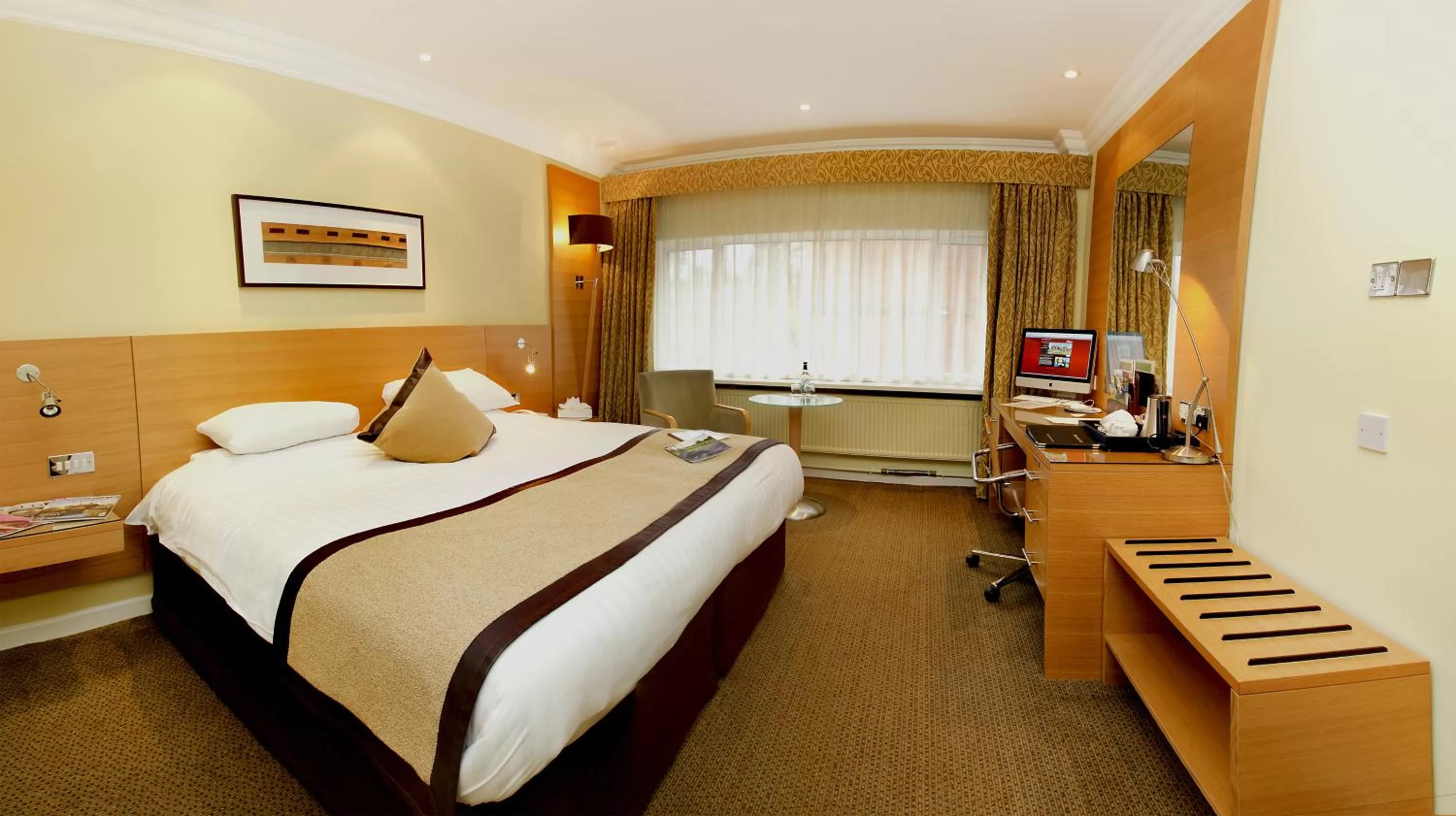 Photo of the whole room, Bed in The Welcombe Golf & Spa Hotel
