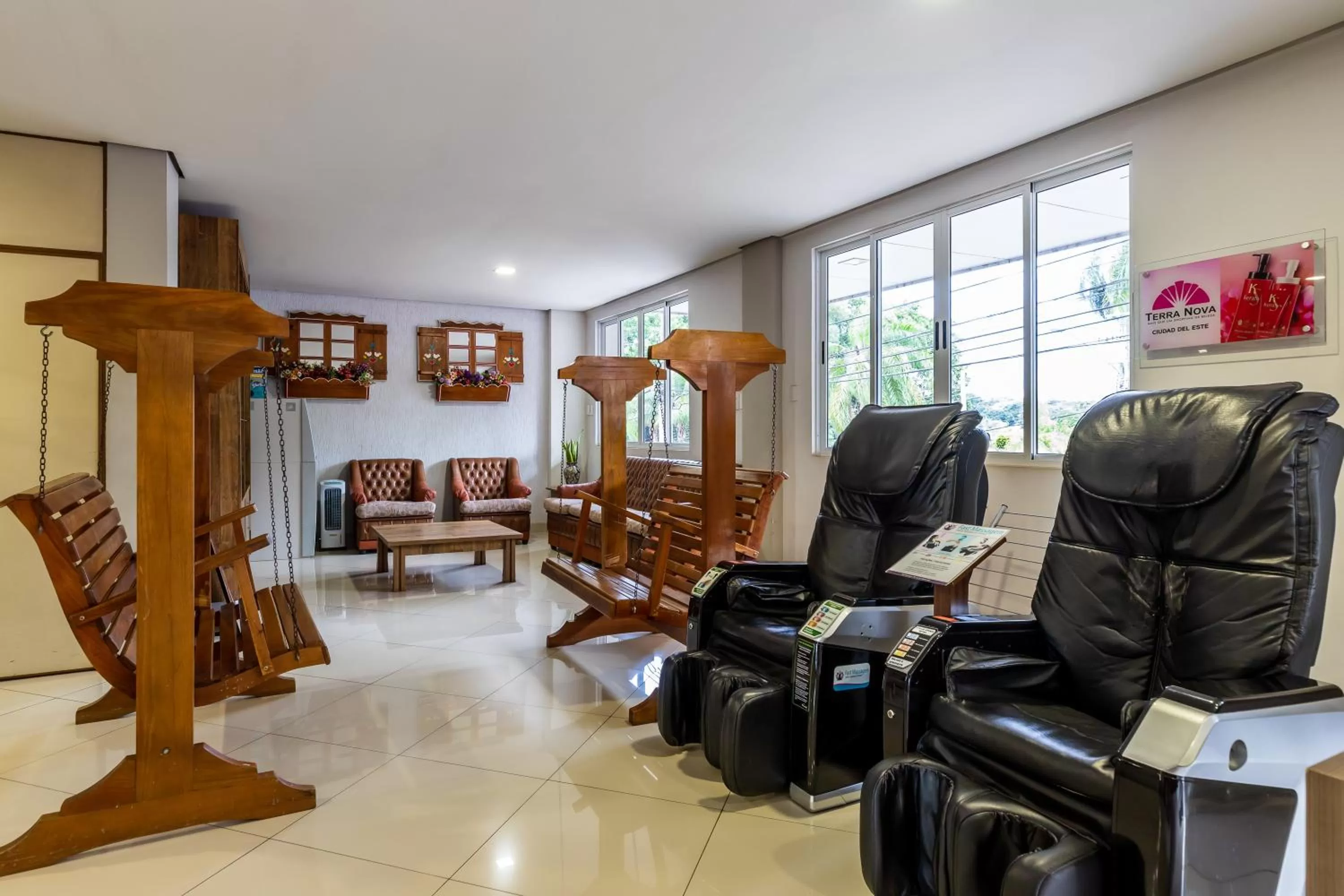 Living room in Hotel Baviera Iguassu